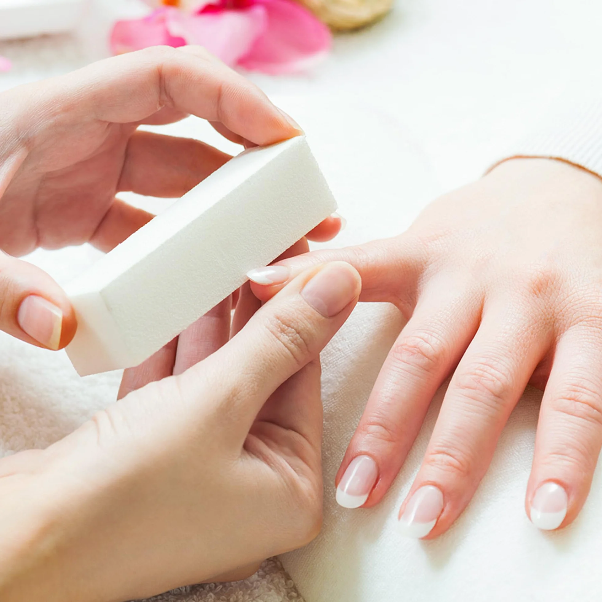 Elalove Lime à Ongles 4 Faces 10 Blocs Polissoirs Professionnels Réutilisable Manucure Pédicure