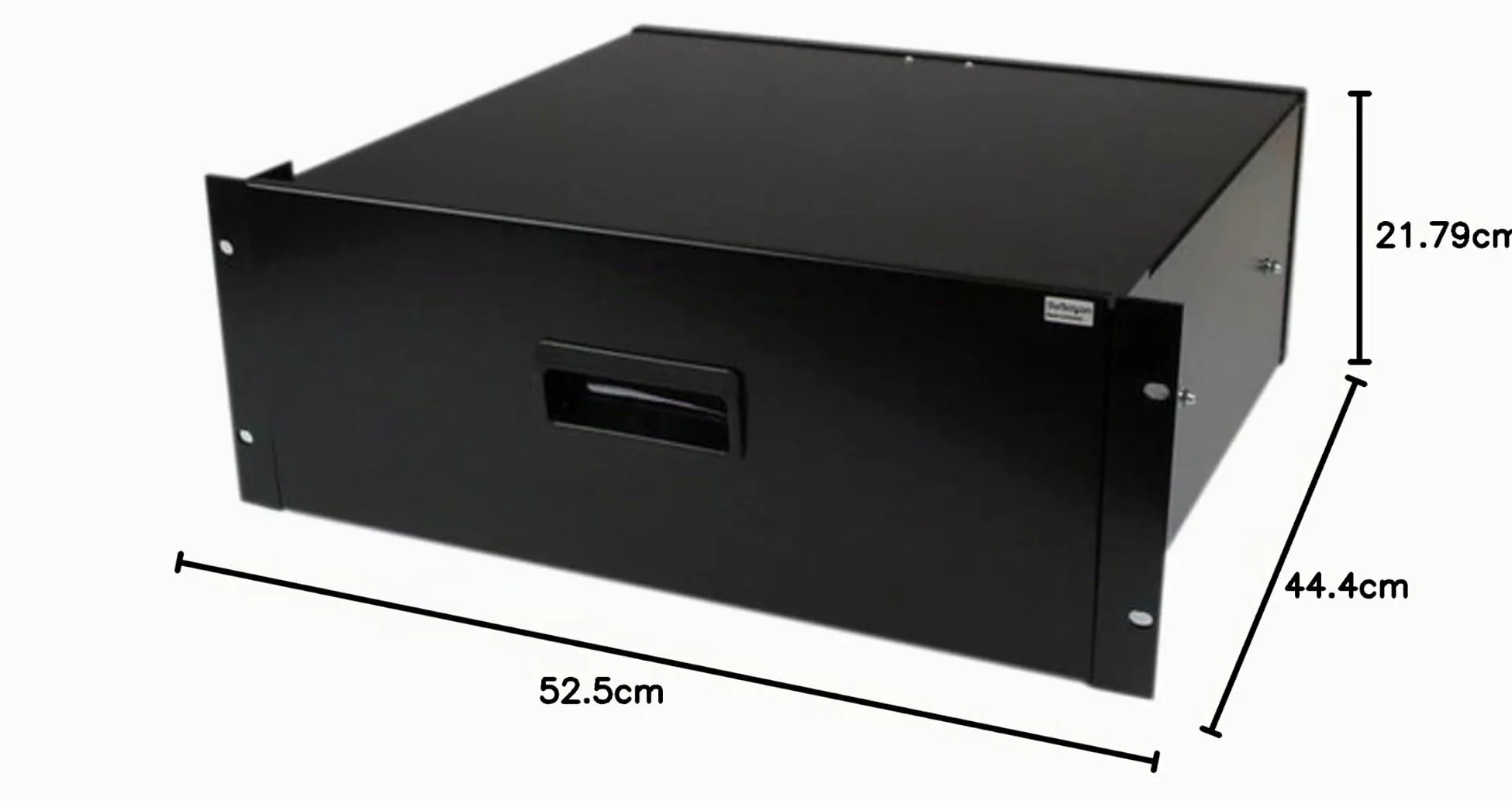 StarTech Tiroir de Montage en Rack 4U en Acier 19", 25kg (4UDRAWER) | Tiroir de stockage, Armoire AV/serveur/réseau, Robuste