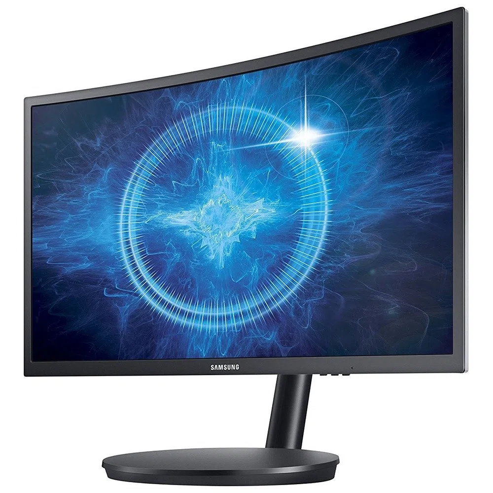 Samsung - C24FG70F - Ecran Incurvé Gaming - Dalle VA - 24 Pouces - (1920 x 1080, 1ms(MPRT), 16:9, 2 ports HDMI) - Bleu Foncé