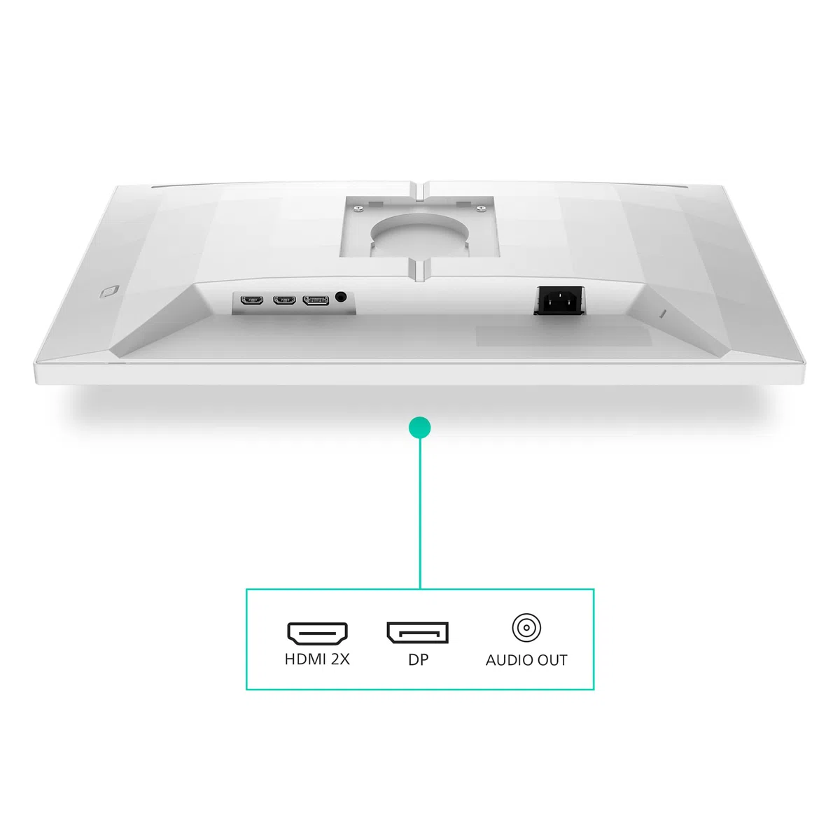 PHILIPS Evnia 27M2N3201A - Moniteur de Jeu Full HD 27 Pouces, 180 Hz, 0,5 ms, FreeSync Prem., G-Sync Comp., HDR10 (1920x1080, 2X HDMI, DisplayPort) Blanc
