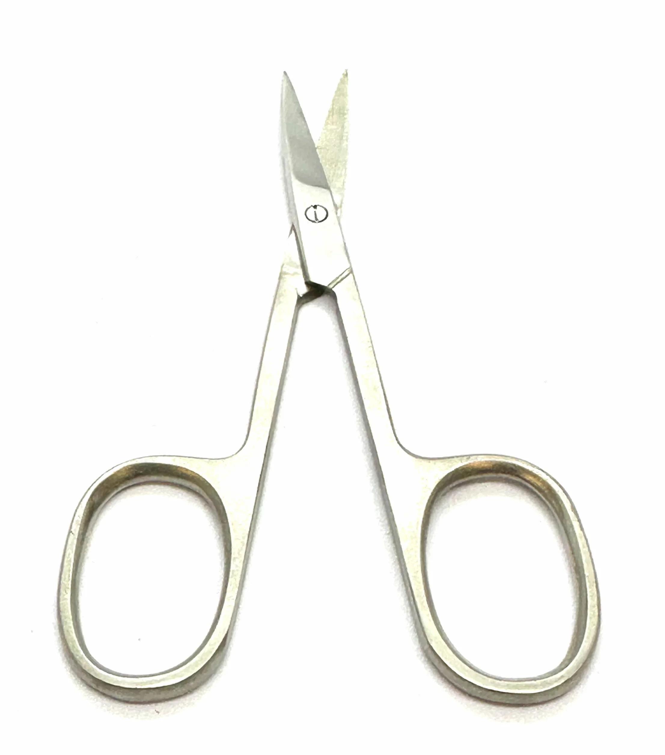 JOYA Ciseaux professionnels pour ongles acier inoxydable courbe extra tranchante petite taille