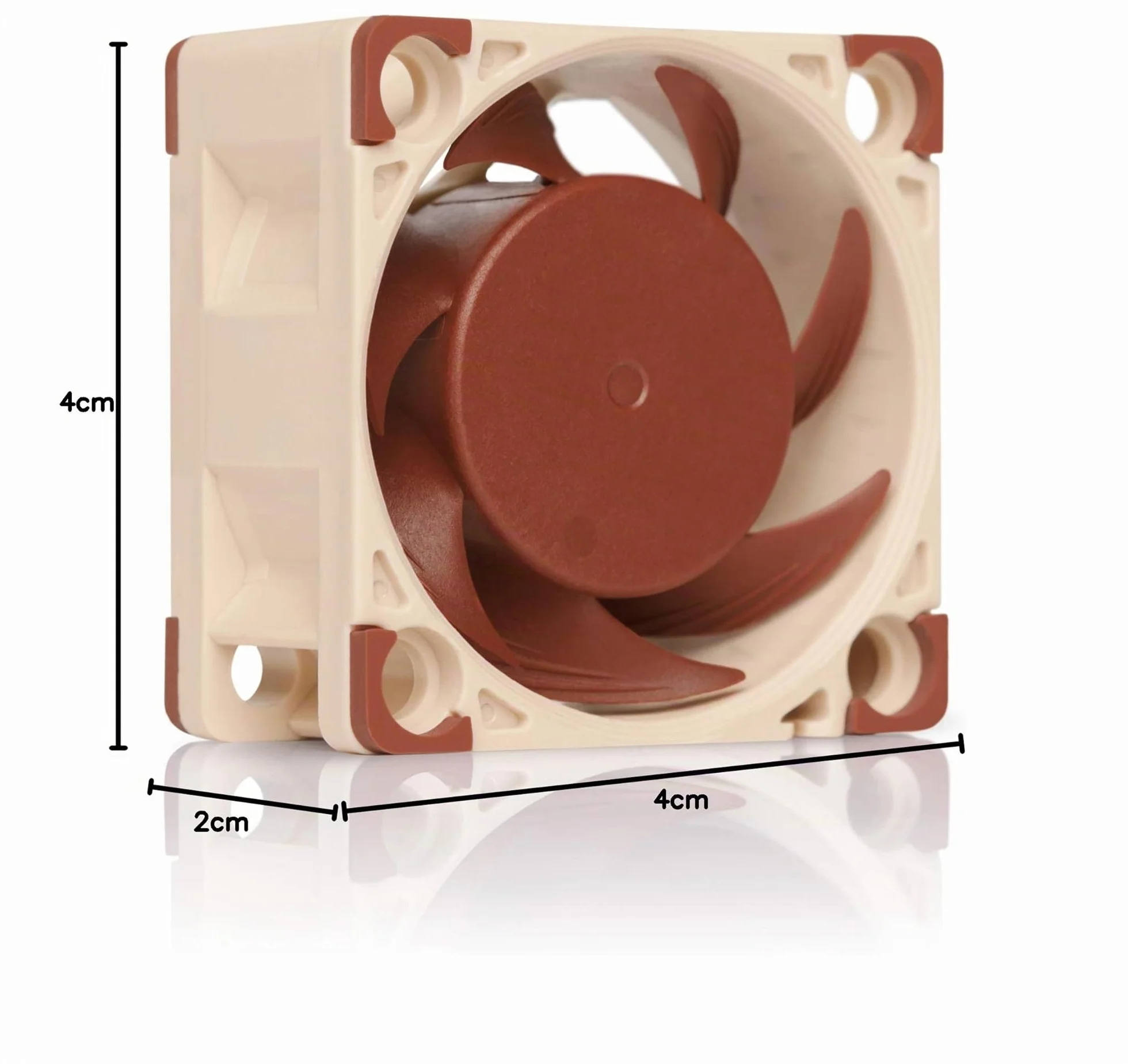 Noctua NF-A4x20 PWM Ventilateur Silencieux 4 Broches 40x20 mm Marron