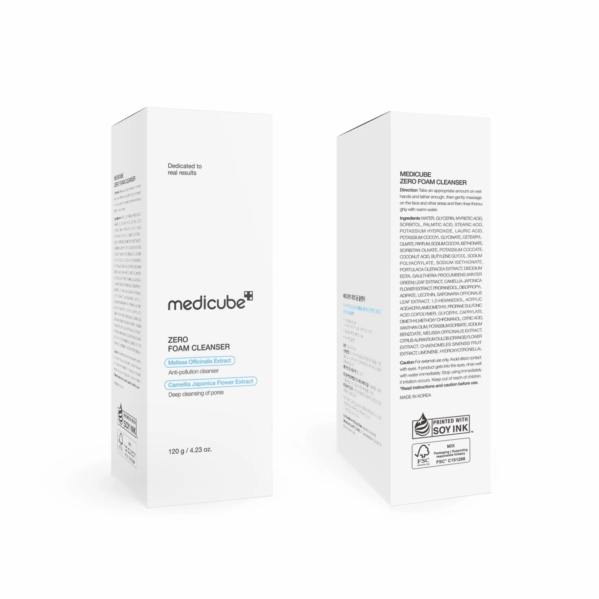 Medicube Zero Foam Limpiador Para Piel Sensible Control De Sebo 120g