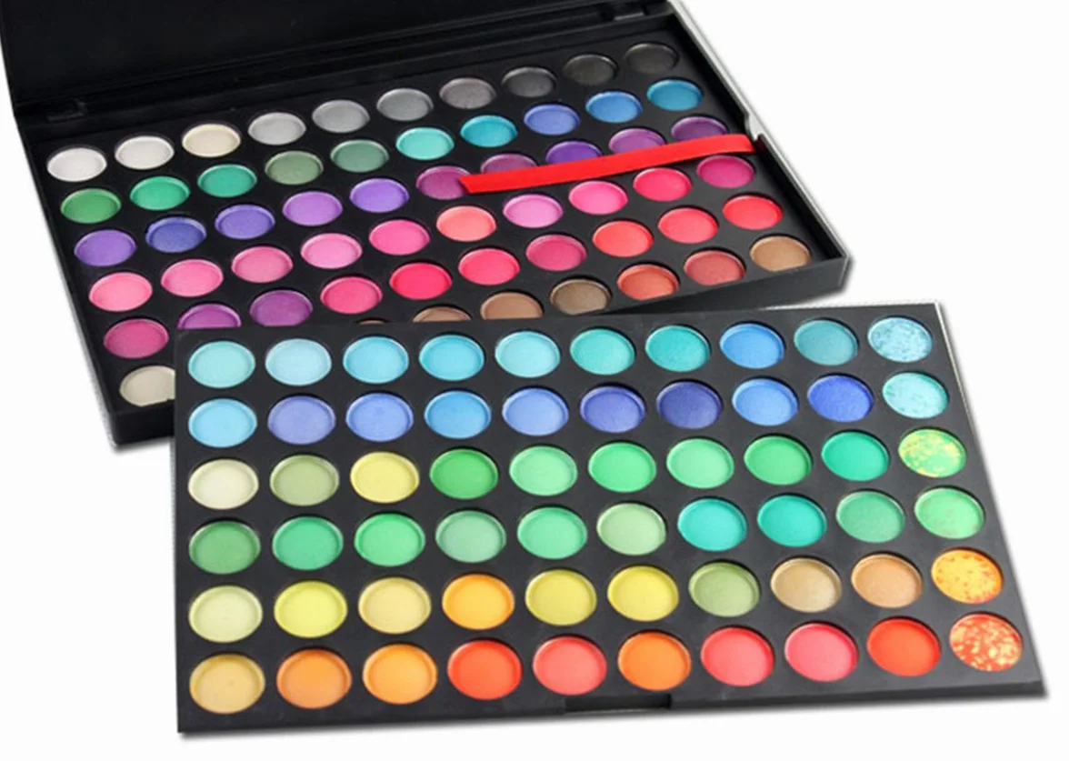 Palette Fards à Paupières 120 Couleurs - Palettes de Maquillage Yeux Professionnel