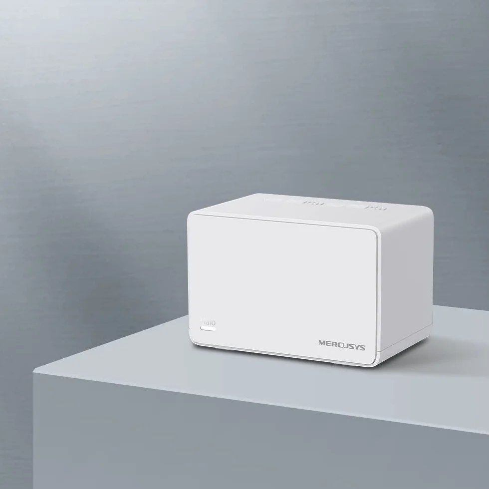 MERCUSYS Halo H80X AX3000 Mbps Mesh WiFi 6 System, ports Gigabit, système maillé WiFi TP-Link, routeur WiFi, amplificateur d'extension WiFi, 650 m², itinérance continue, formation de faisceaux