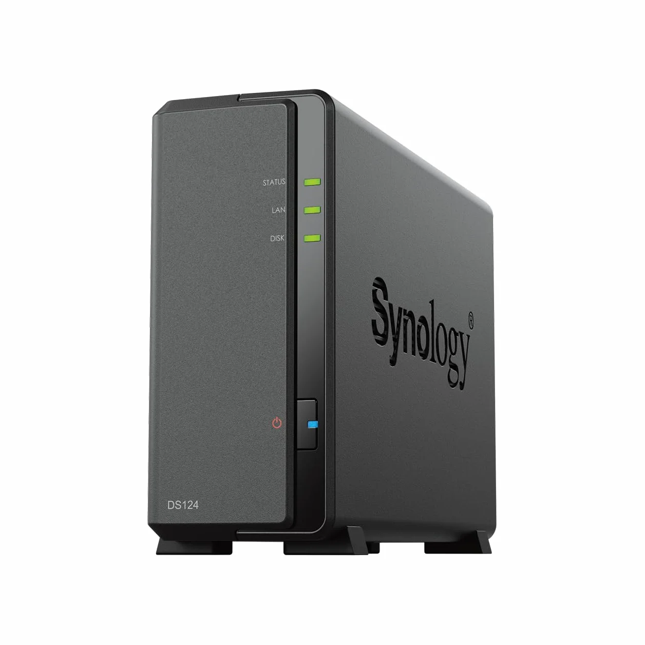 DS124 Boîtier NAS 1 DD 3.5p/2.5p 1.7GHz QuadCore 1Go LAN 1GbE USB3.2