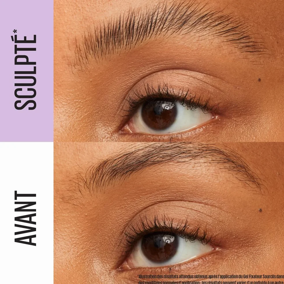 Maybelline New York Superlock Brow Glue Gel Fixateur Sourcils Transparent Tenue Extrême 24H