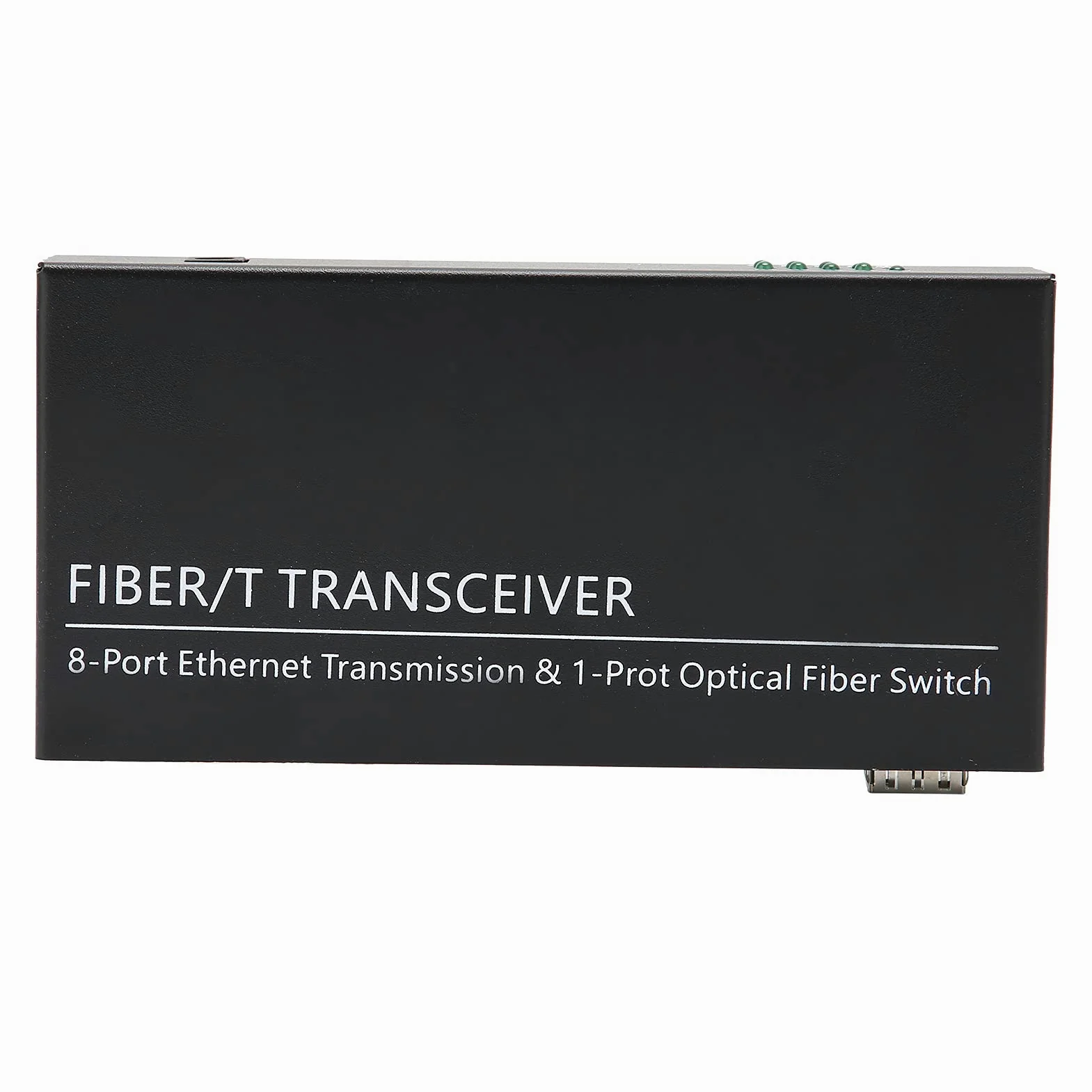 Convertisseur Ethernet 8 Ports Traission1 Port Ical Commutateur Fibre Optique 8 Ports Gigabit, Commutateur Gigabit 1 Fibre 8 Ports Ethernet Monomode Double Fibre Convertisseur