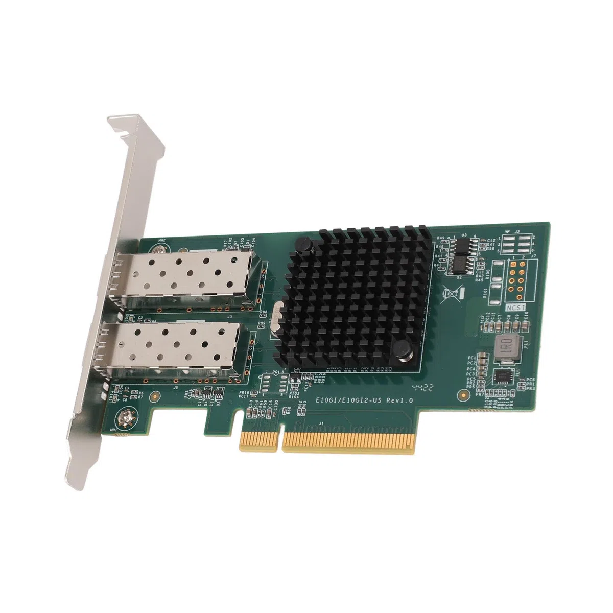 Fabater Carte Réseau Gigabit Ethernet PCI-E, Carte Réseau Gigabit Anti-interférence à Double Port pour Ordinateur de Bureau