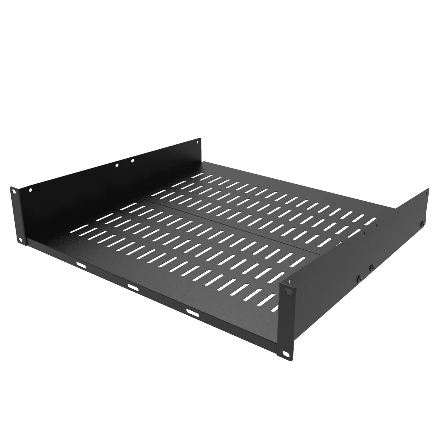 2U 2U16IND Étagère universelle ventilée pour serveur 48,3 cm de profondeur Noir