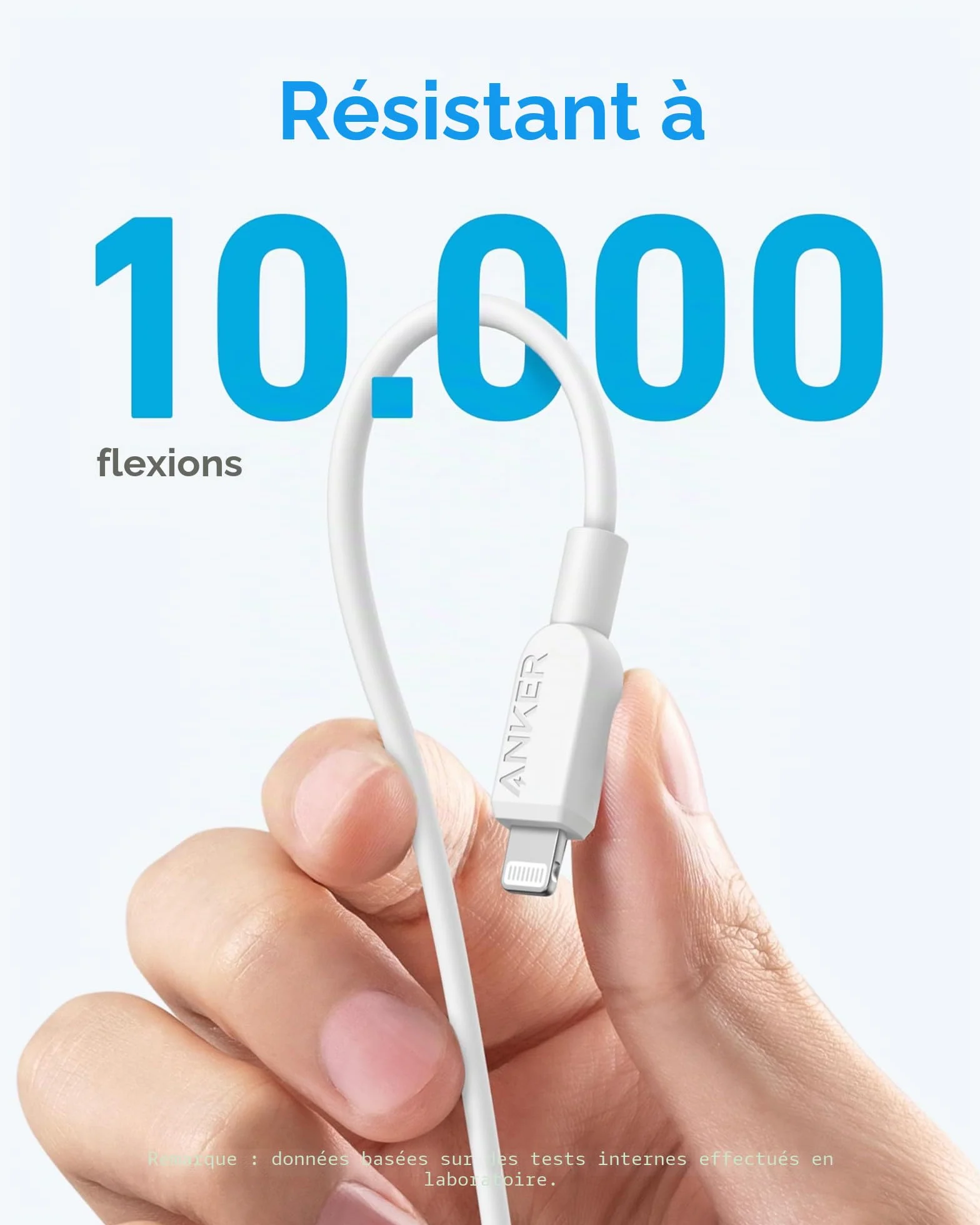 Anker câble USB-C vers Lightning MFi charge rapide iPhone 14 Plus 14 Pro Max 13 12 11 X XS XR