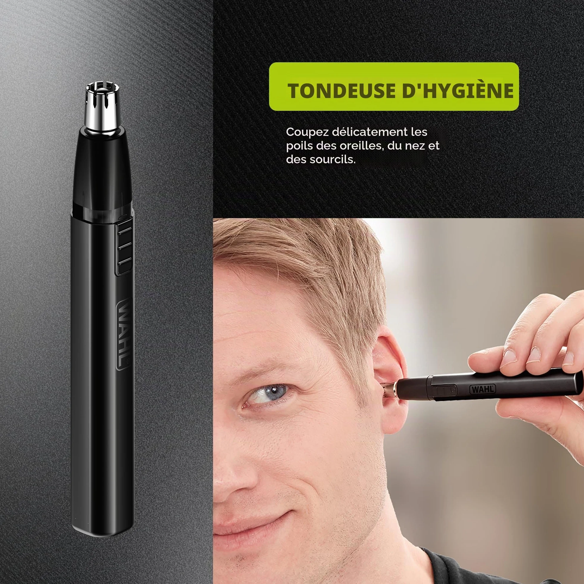 WAHL Rapid Clip tondeuse à cheveux rechargeable USB pour hommes batterie lithium-ion