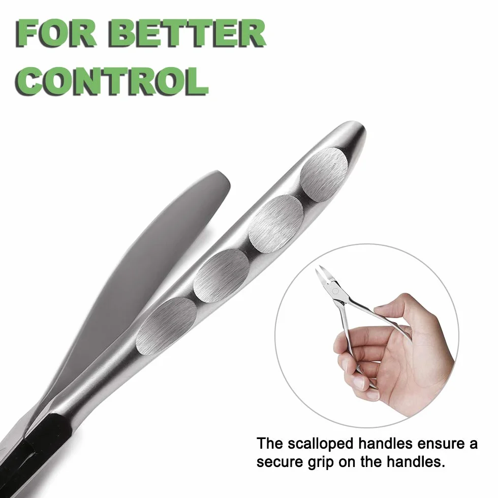 Coupe-ongles de précision en acier inoxydable BEZOX