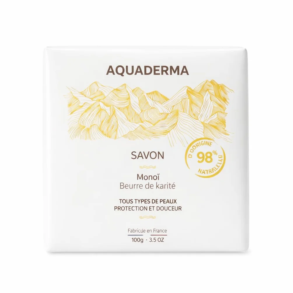 Savon Monoï 100 g – Savon Solide Parfumé – Nettoyage Doux Corps & Mains – Parfum Exotique