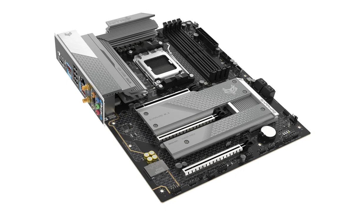 Sapphire Carte mère AMD AM5 ATX Nitro+ B850A WIFI7 52123-03-40G