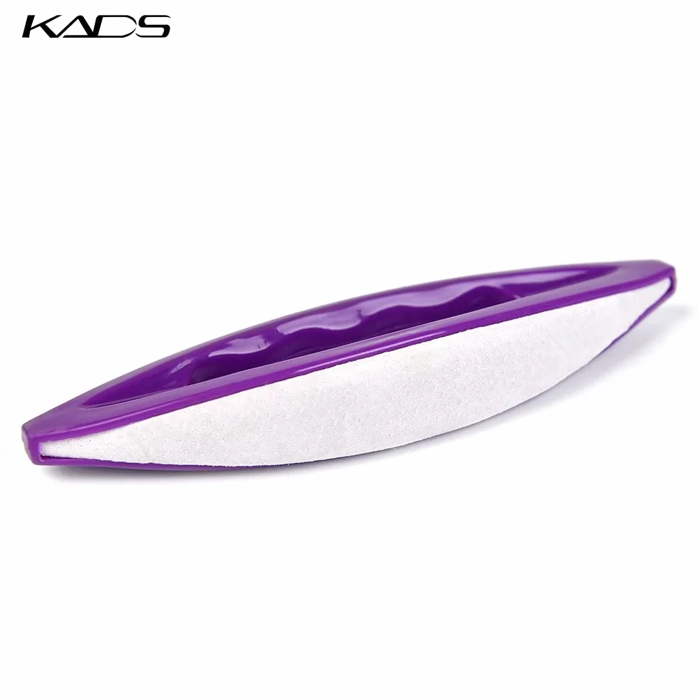 KADS Lot de 2 polissoirs à ongles en chamois pour ongles brillants