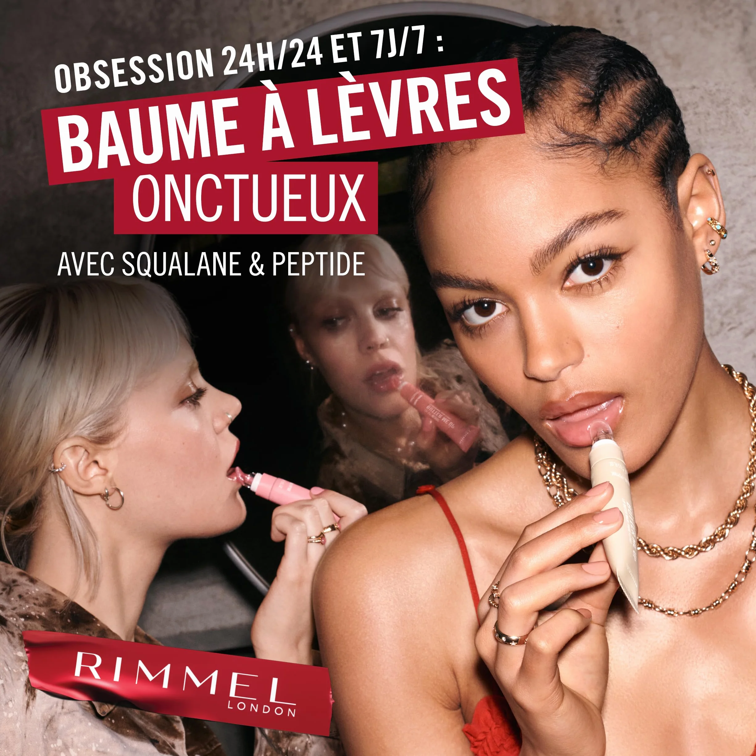 Rimmel London Oh My Gloss Butter Me Up Baume à lèvres 002 Latte Delight 15 ml