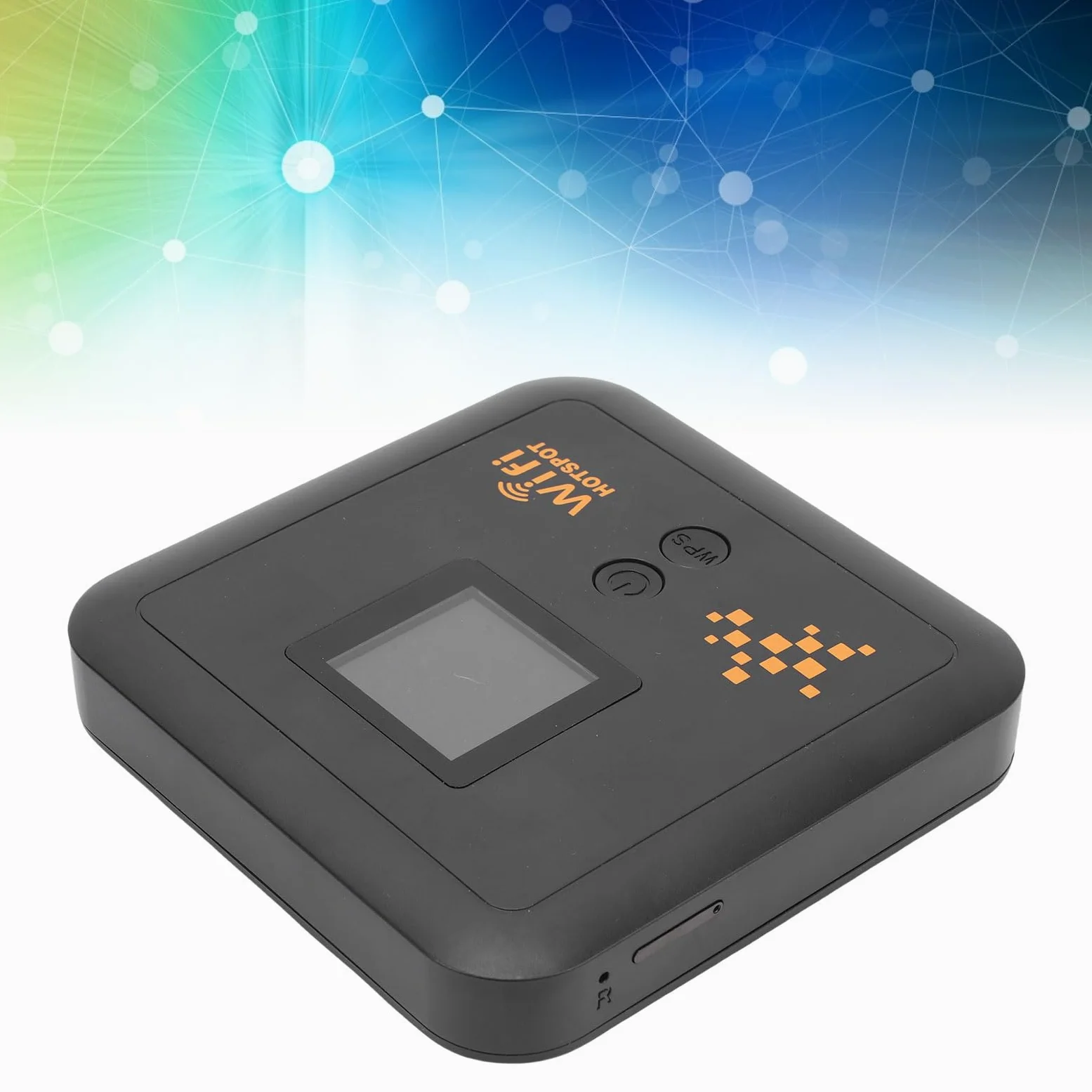 Brrnoo Routeur WiFi 4G LTE, Routeur sans Fil Double Bande Portable avec Emplacement pour Carte SIM et Ports Gigabit, pour Voyage Professionnel en Extérieur, Batterie 6000 MAh, Gestion à
