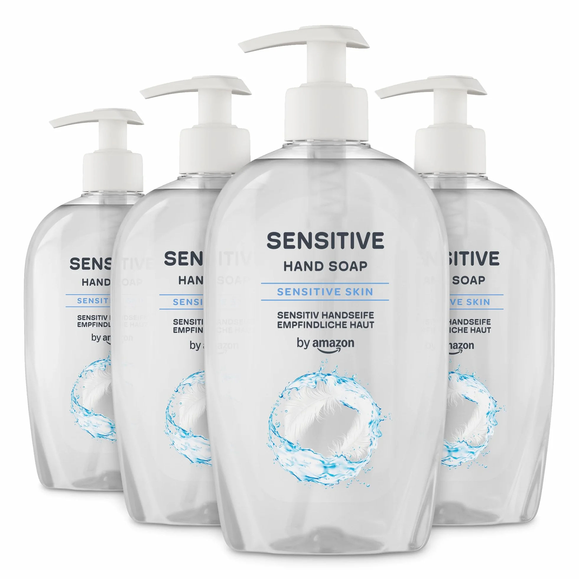 Amazon Savon pour les mains Peaux sensibles 4 x 500 ml