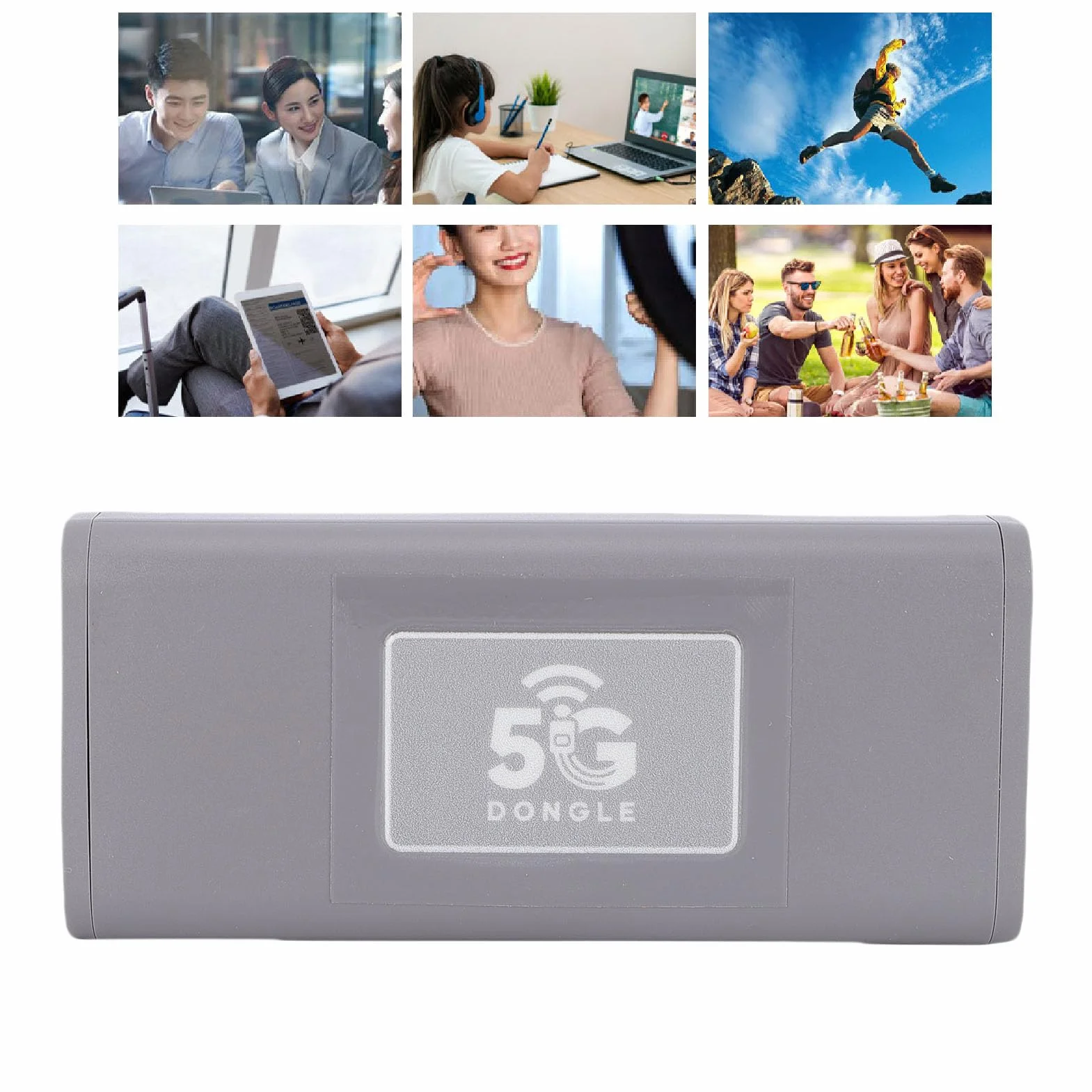Carte Réseau Mobile SDX55 5G, Plug & Play, Internet Haut Débit 2,5 Gbit/s pour Ordinateurs Portables, Prend en Charge Le Streaming 4K, Les Jeux à Faible Latence et Les Ba