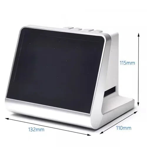 Scanner de film numérique, scanner de diapositives 22 MP avec écran LCD de 5 pouces, mémoire intégrée de 16 Go, convertit 135/110/126 diapositives négatives et monochromes en photos JPEG