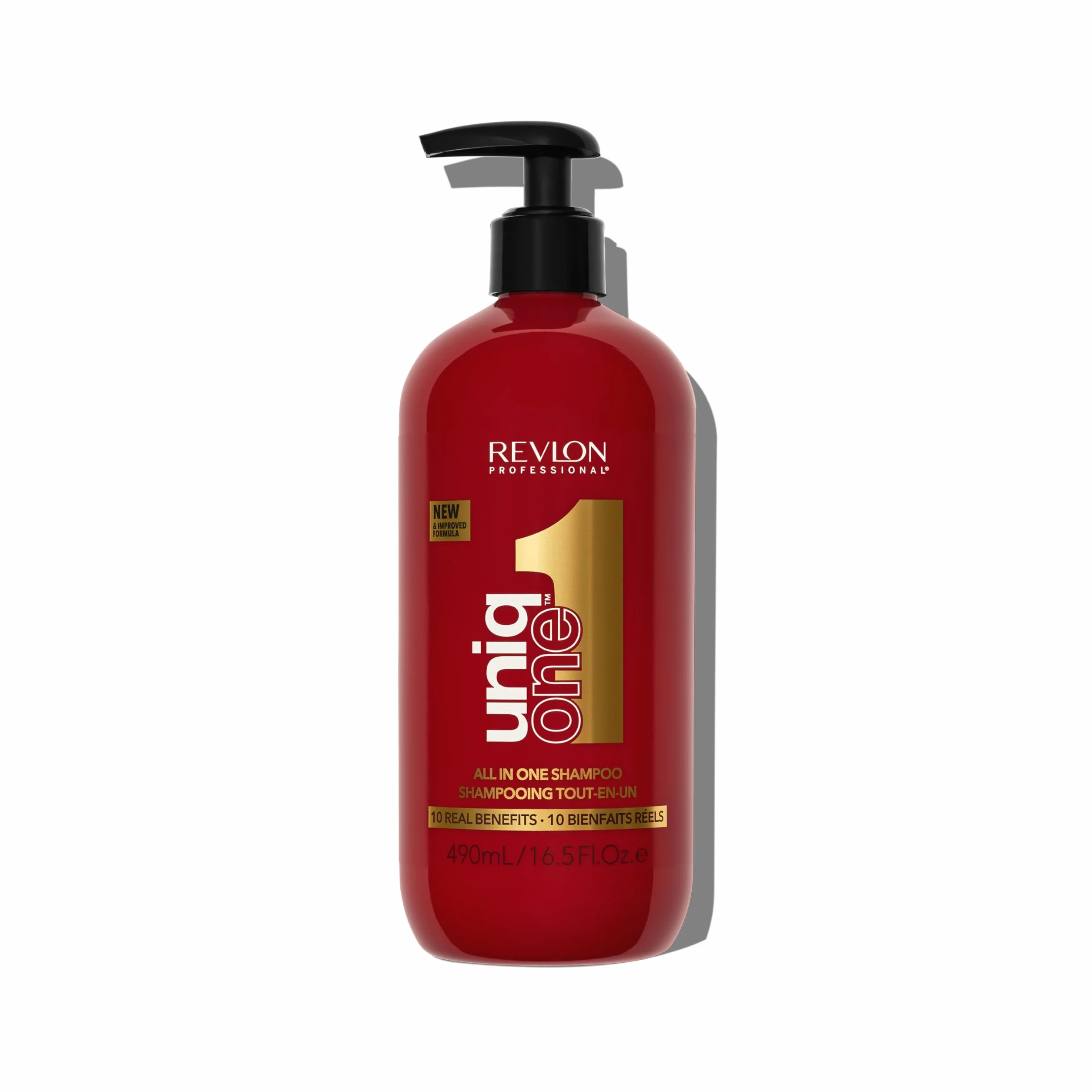 Revlon Professional UniqOne Shampooing et Après-shampooing 2en1 490 ml Soin Cheveux Nourrissant Réparateur Vegan
