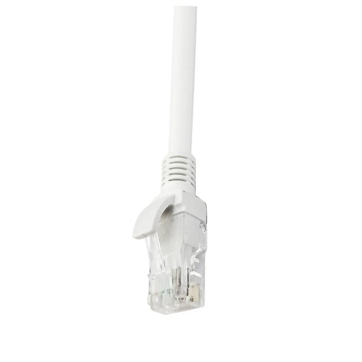 Câble Ethernet Cat6 Blanc 50 Mètres en Cuivre, Câble Réseau