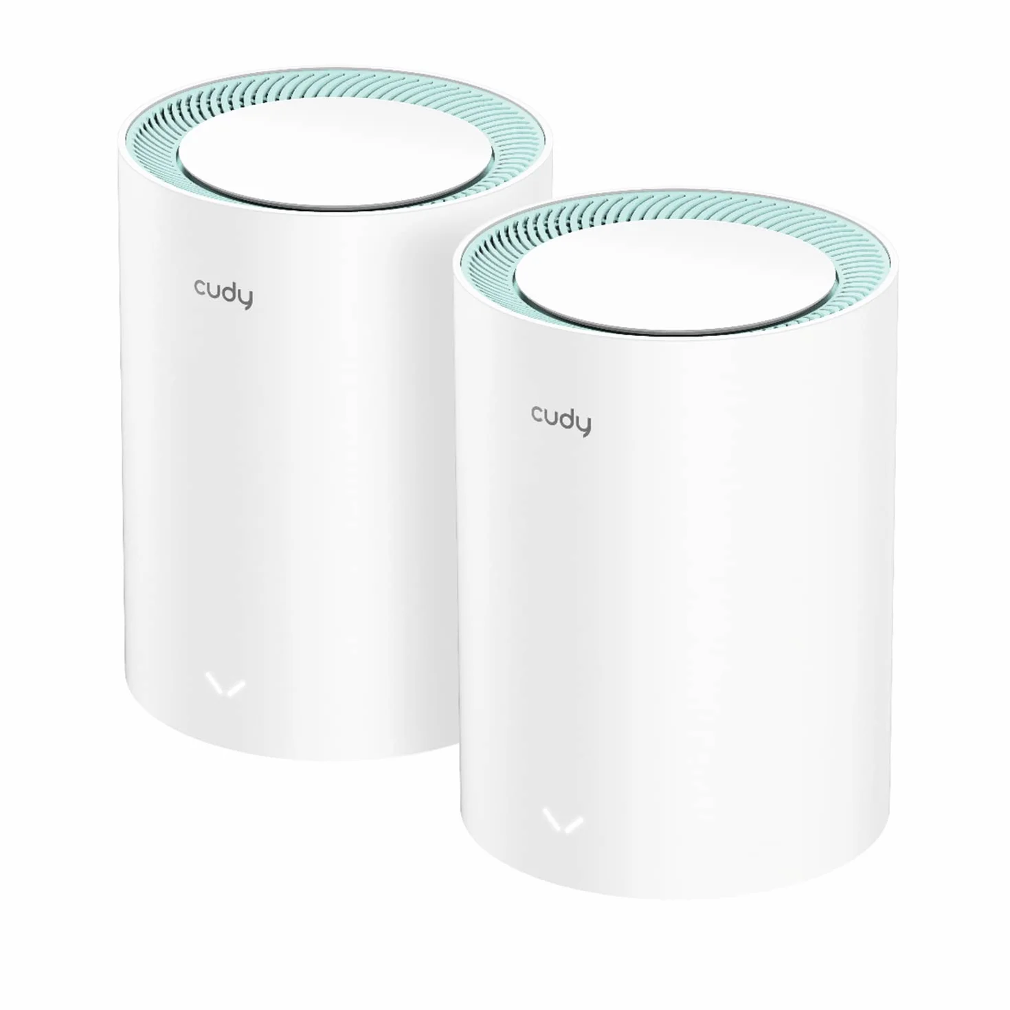 Cudy AC1200 Système WiFi Gigabit Whole Mesh - Double Bande - Extension WiFi - Ports Gigabit - Antennes à Gain élevé - VPN - Cloudflare - Connectez jusqu'à 100 appareils - M1300(Lot de 2) | Wi-Fi 5 bi-bande à 867 + 300 Mbps, 2 ports GbE, réseau maillé tran