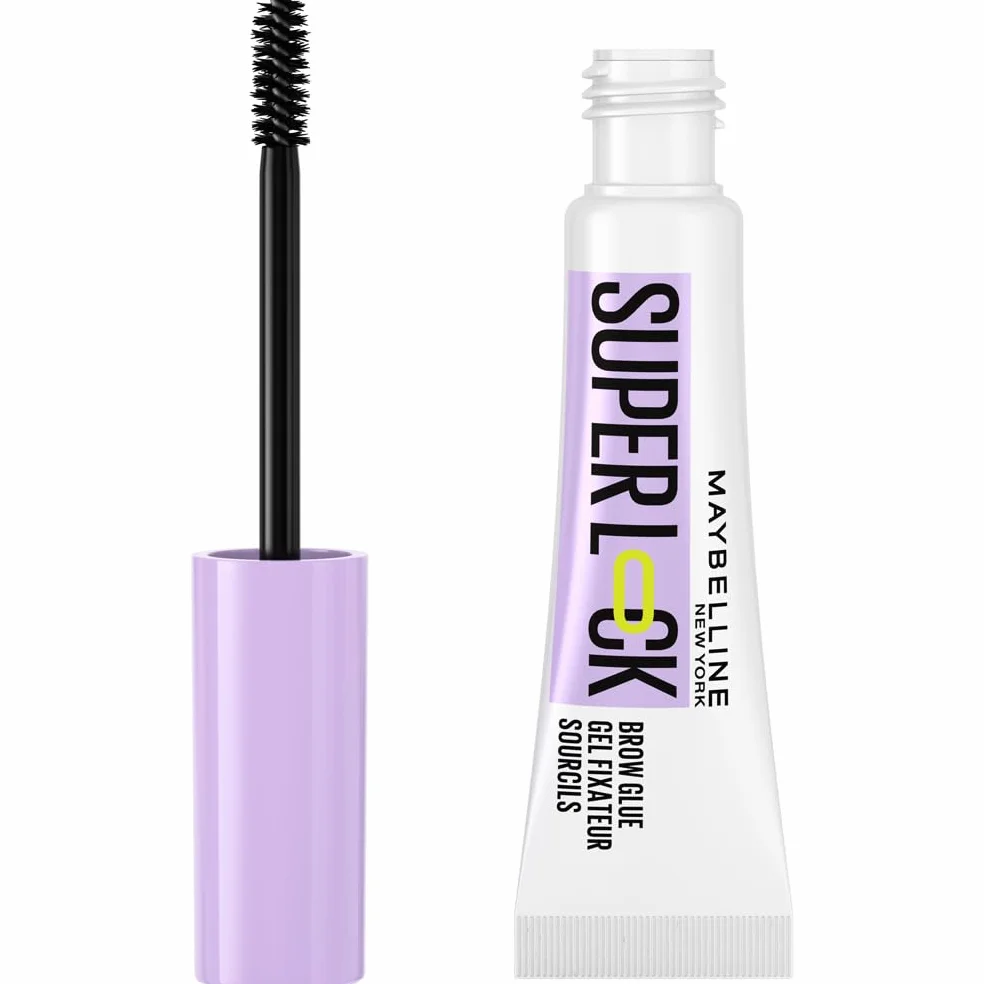 Maybelline New York Superlock Brow Glue Gel Fixateur Sourcils Transparent Tenue Extrême 24H