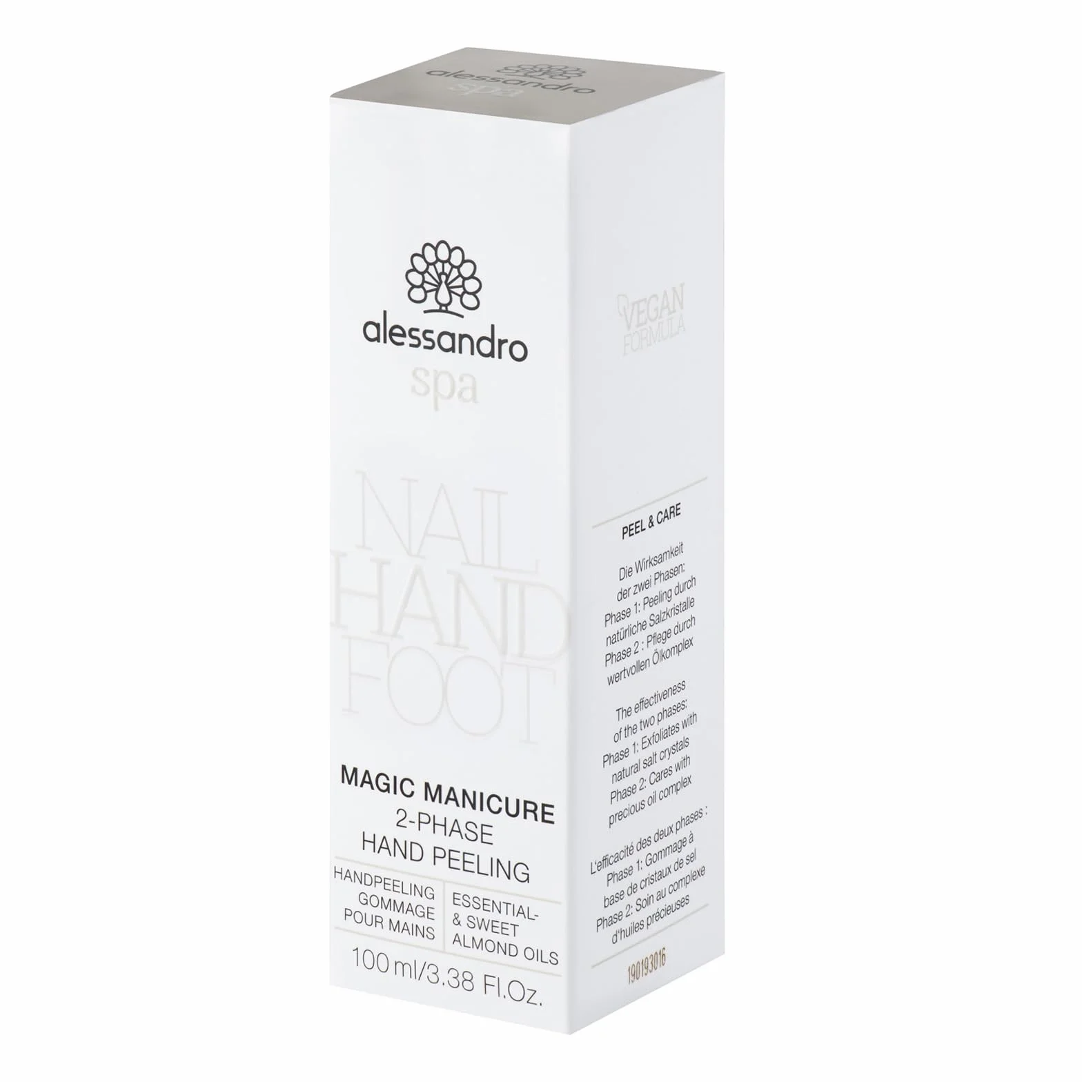Alessandro Spa Magic Manicure Gommage Biphasé à l'Huile d'Amande 100 ml