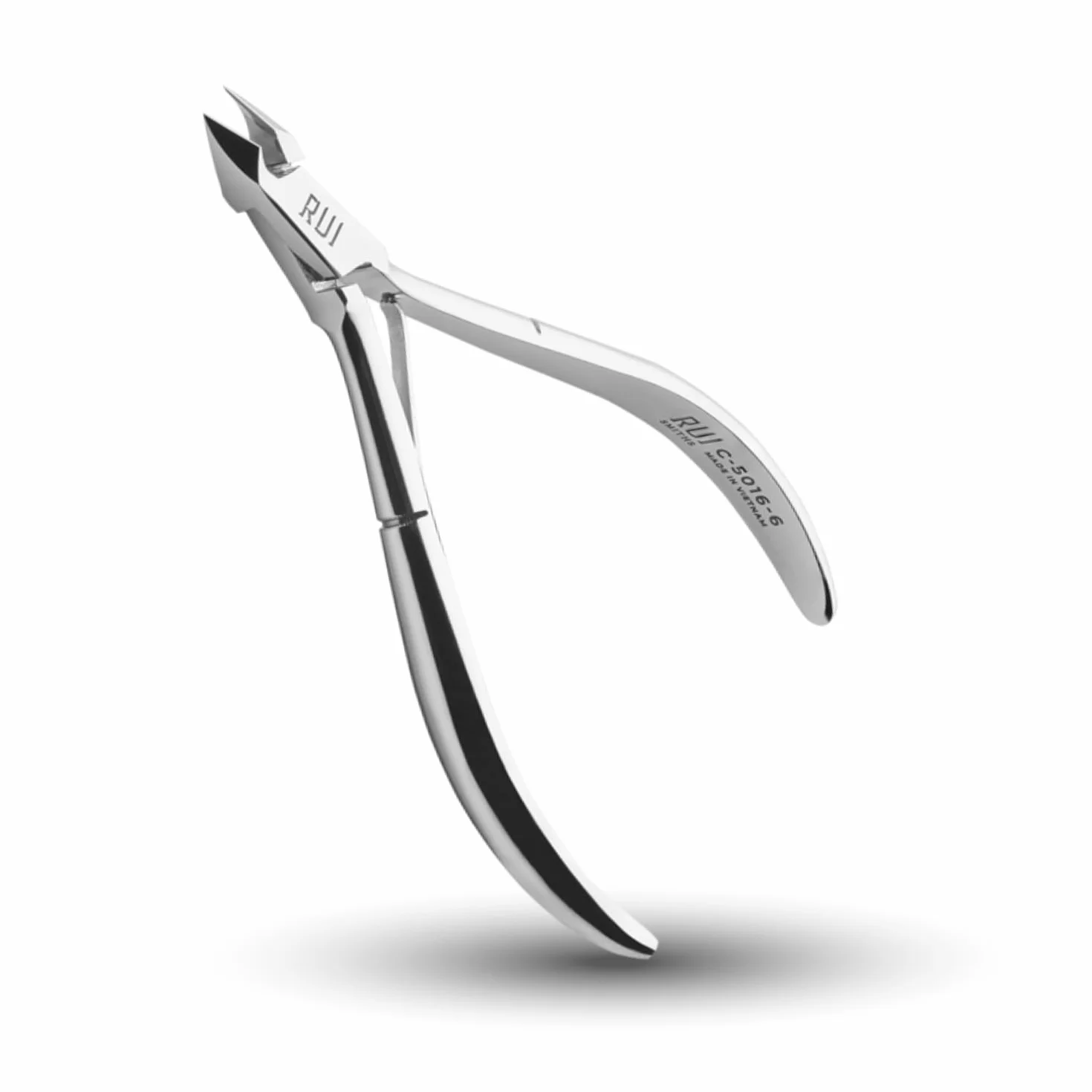 Rui Smiths Pince à Cuticules Professionnelle Acier Carbone 6 mm Ouverture