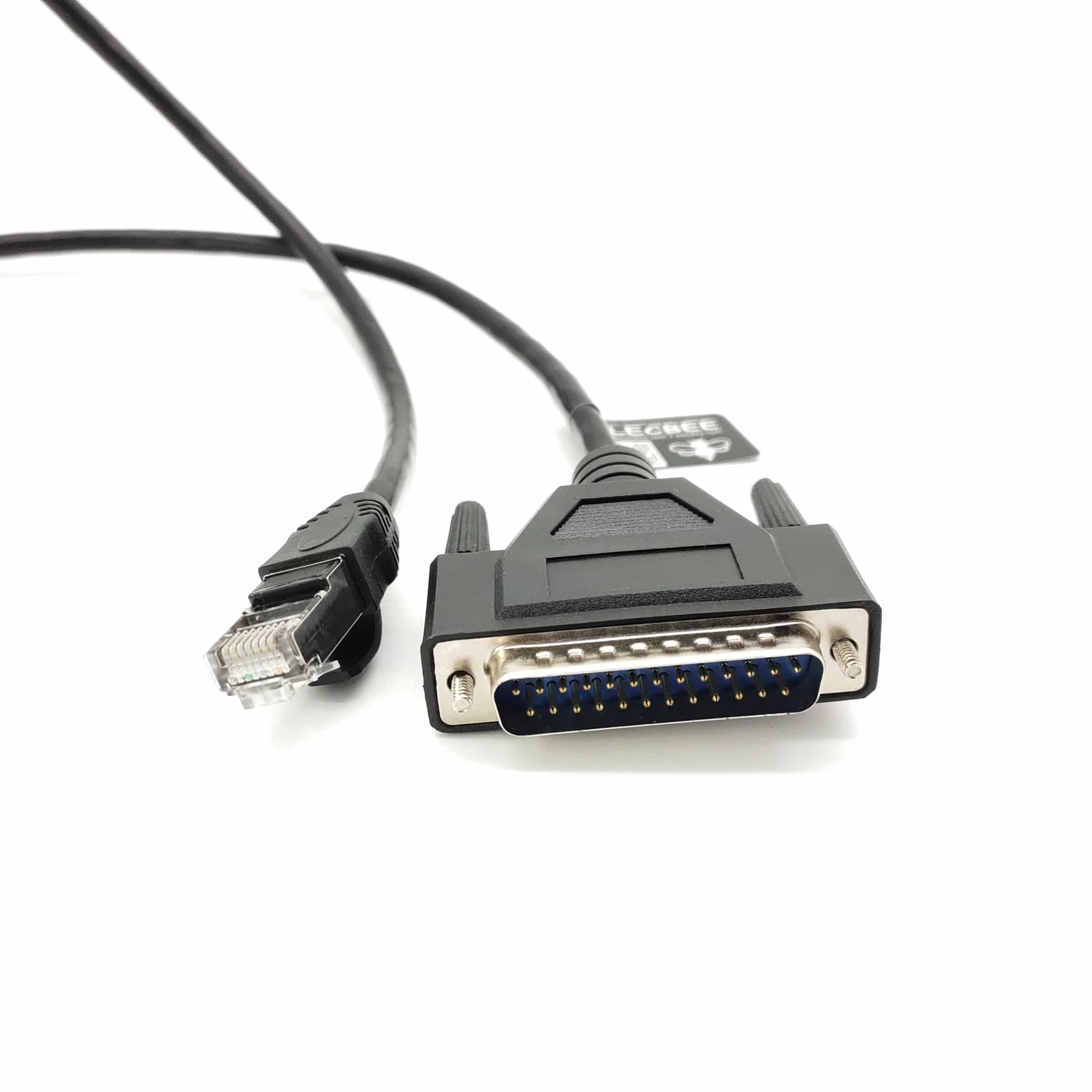 Câble console modem Ethernet mâle DB25 vers RJ45 1M