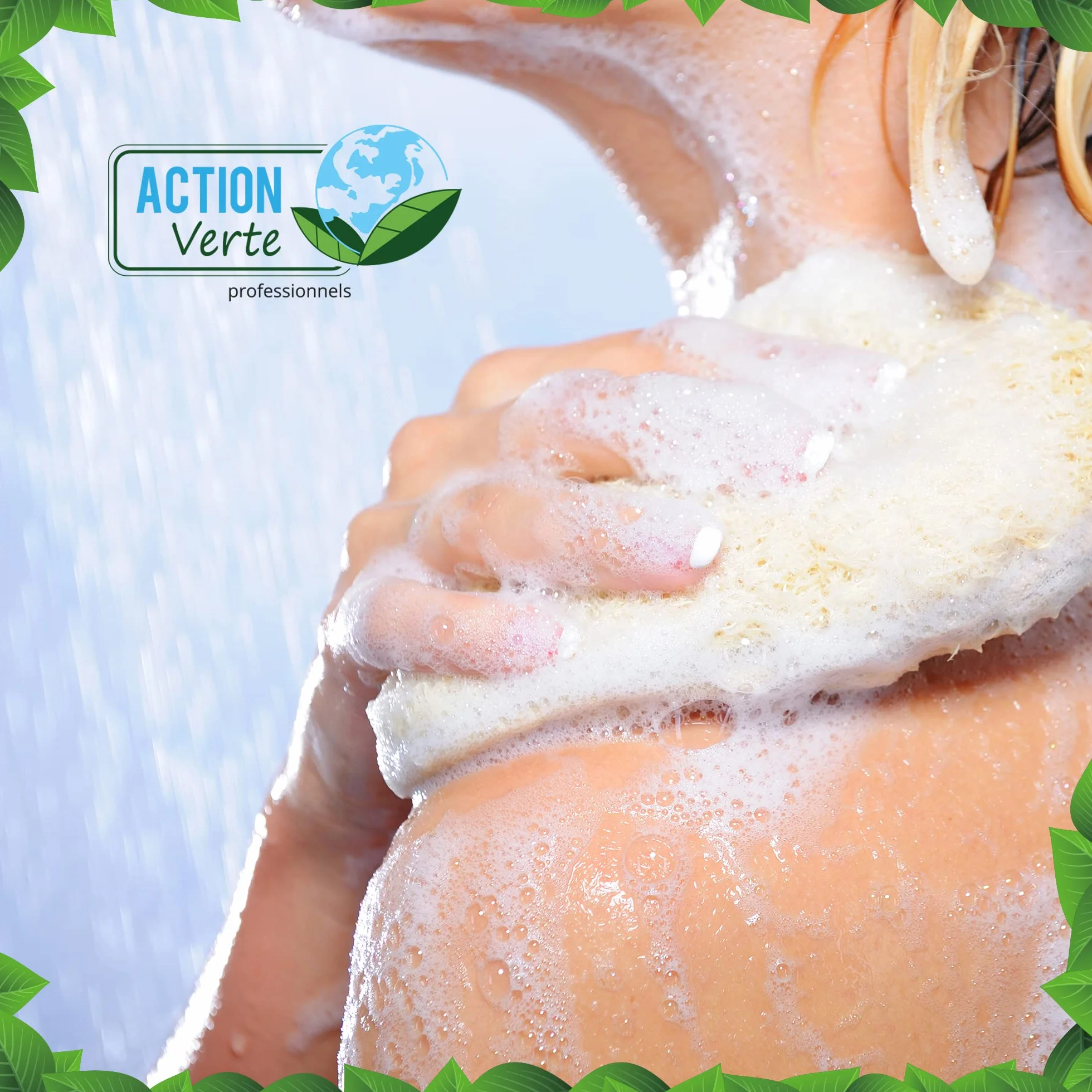 Crème lavante 5L Ecocert naturelle parfum fleur d'oranger et miel Fabrication française