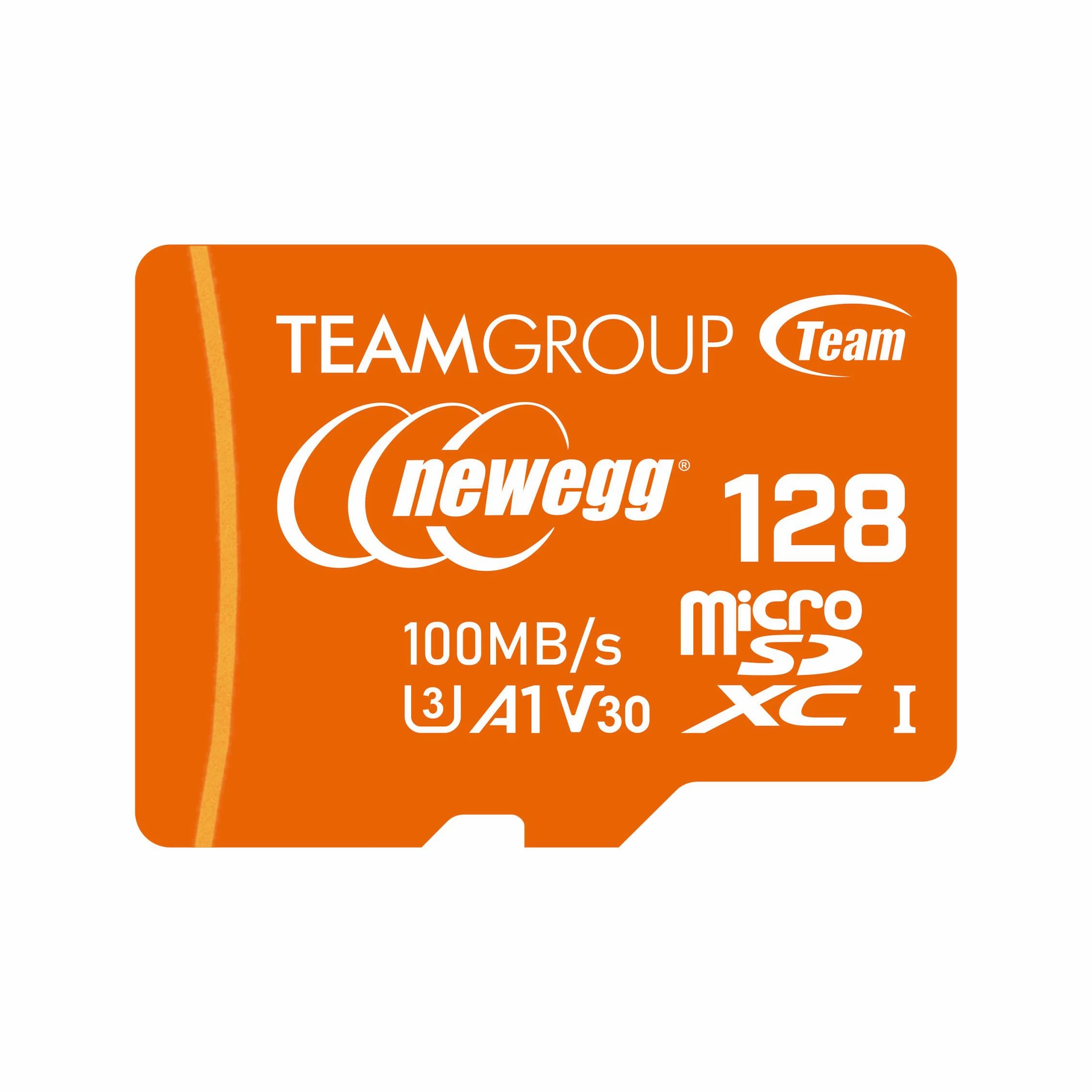 NEWEGG Carte microSDXC A1, vitesse de lecture jusqu'à 100 Mo/s, 128 Go pour appareils photo, drons et smartphones Android, 4K UHD U3 V30, TUSDX128GIV30A172
