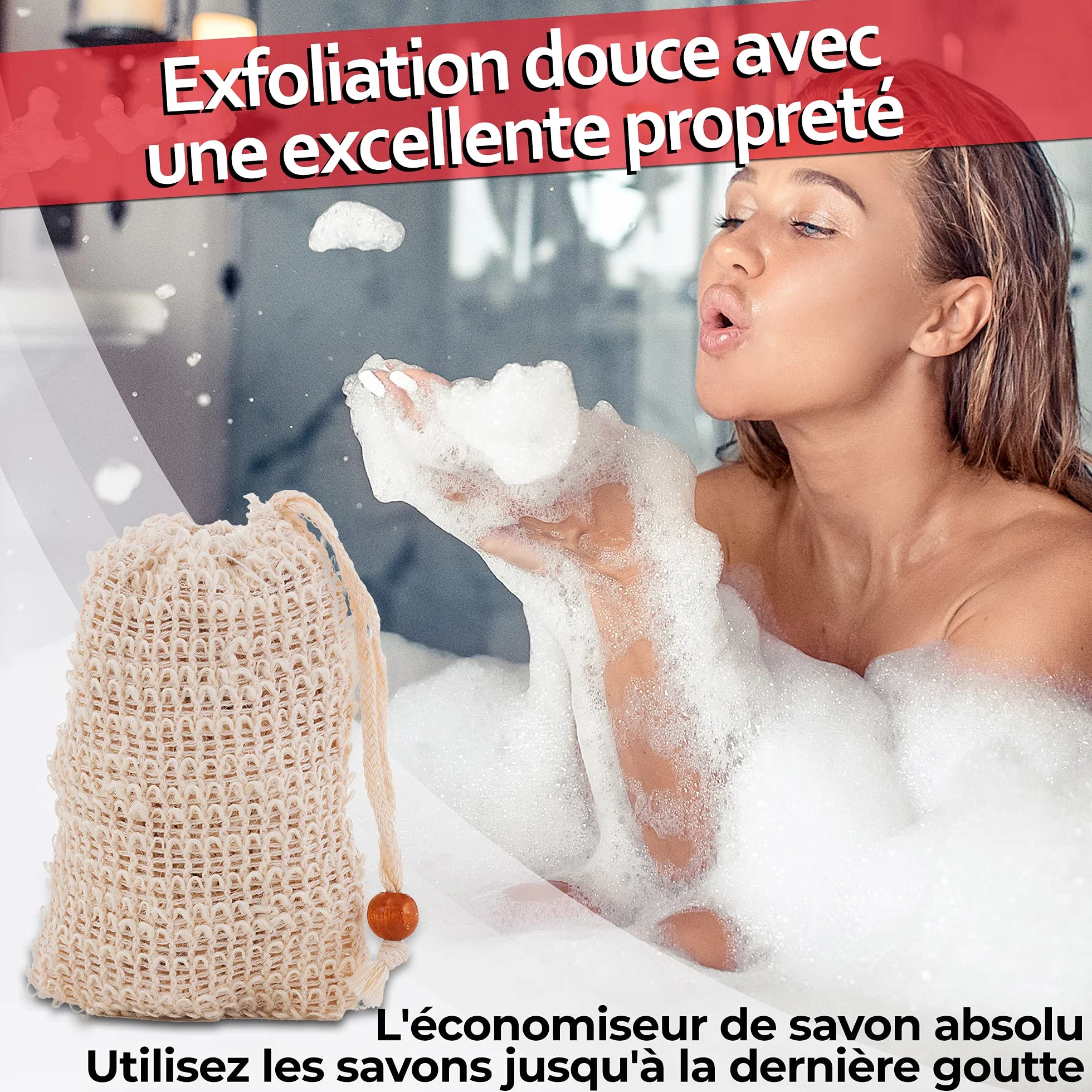 Natura Germania Ensemble de 3 savons d'Alep 60% huile d'olive 40% huile de laurier 200g chacun
