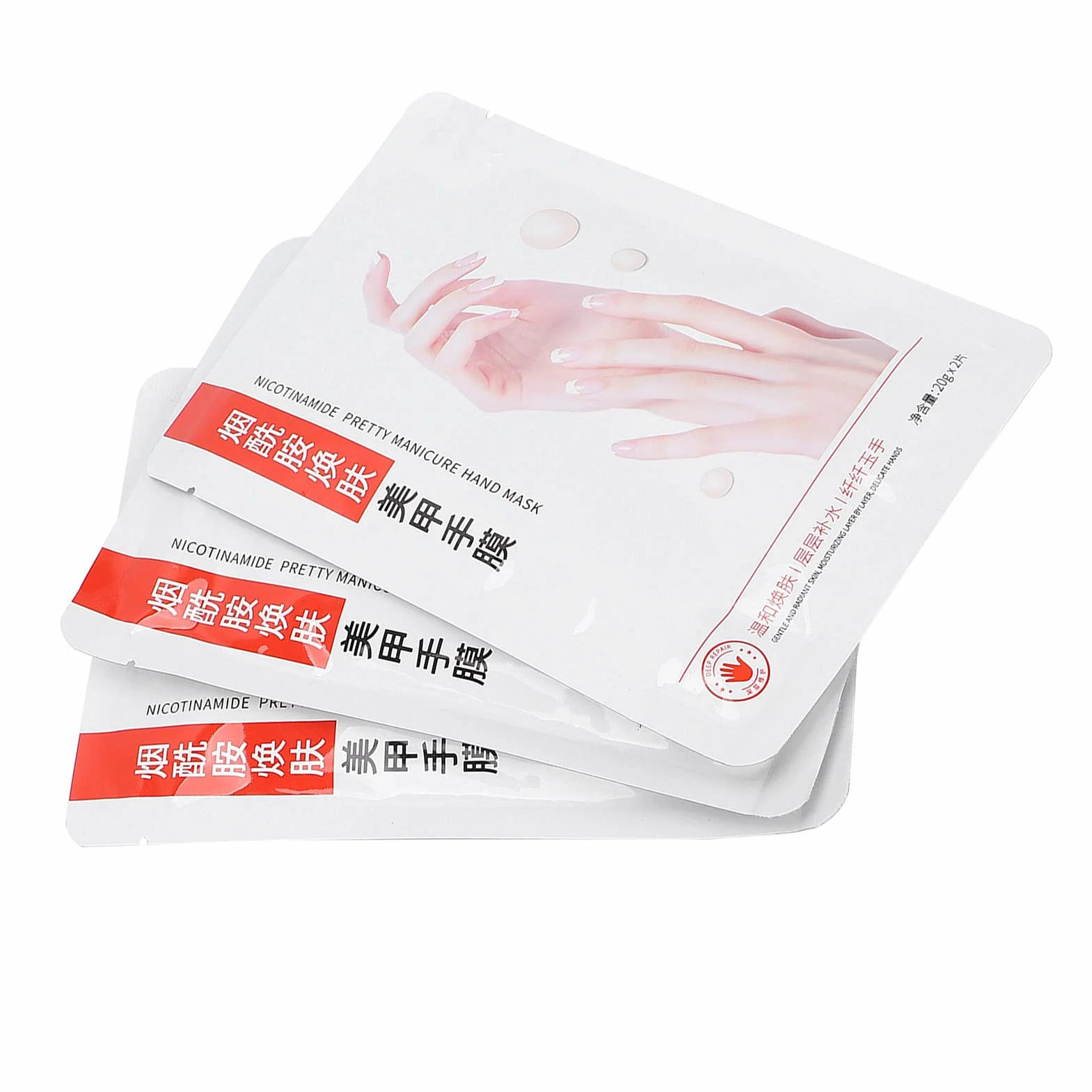 Masque Exfoliant pour les Mains Bio Gants Hydratants Peeling Réparation Peau Sèche