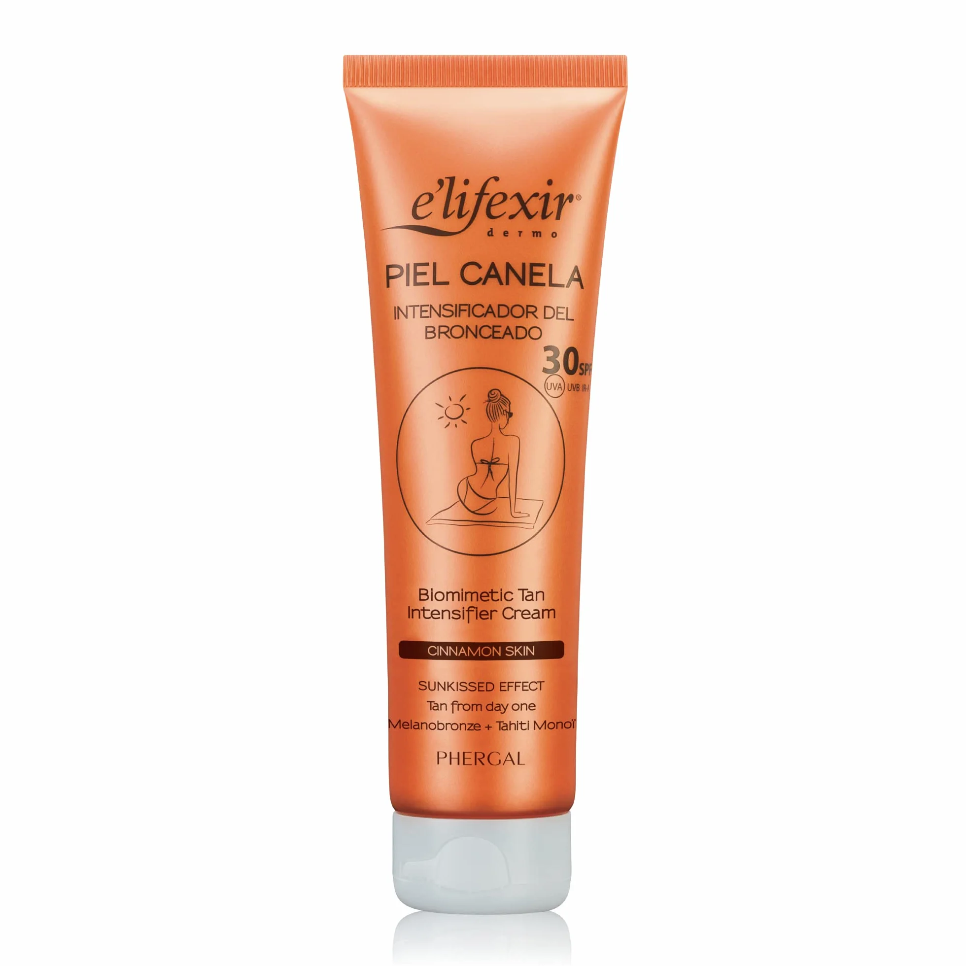 Elifexir Piel Canela Gel Accélérateur de Bronzage SPF30 Waterproof 150ml