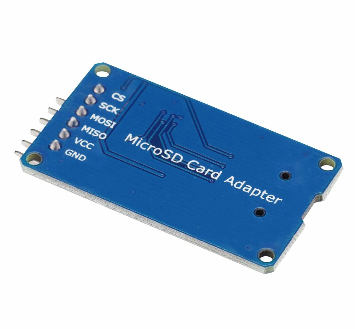 Lot de 10 Modules Carte Micro SD TF Lecture Écriture SPI Interface Driver Board pour Arduino