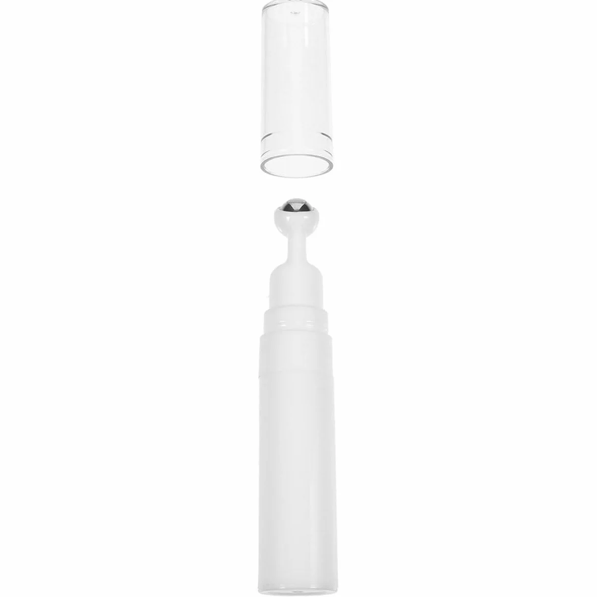 Flacon Roll-On Vide à Bille pour Sérums Contour des Yeux, Applicateur Rechargeable 15 Ml