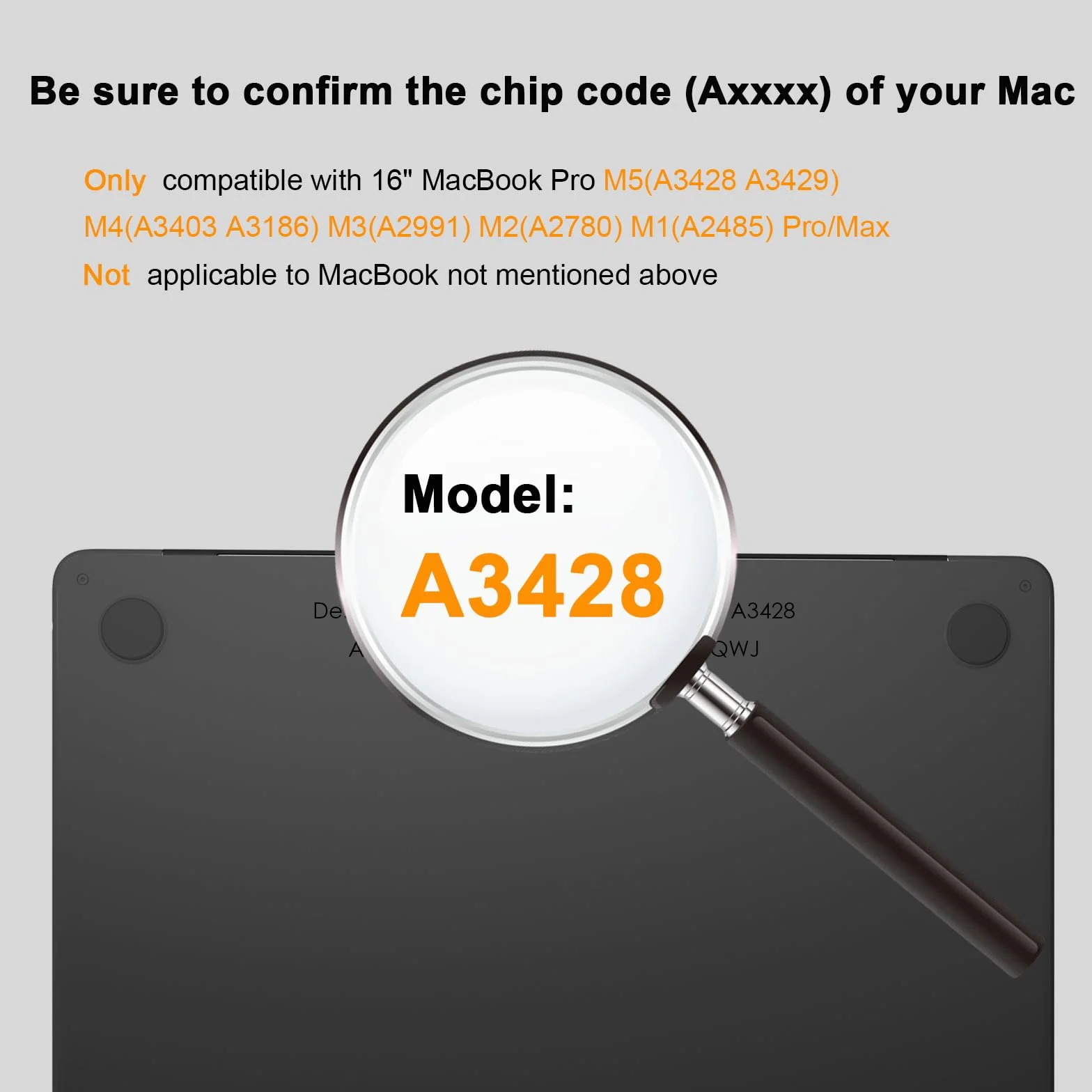 Coque matte crystal MacBook Pro 16 pouces M5 M4 M3 M2 M1 Pro/Max 2026 2024-2021 Noir sidéral transparent