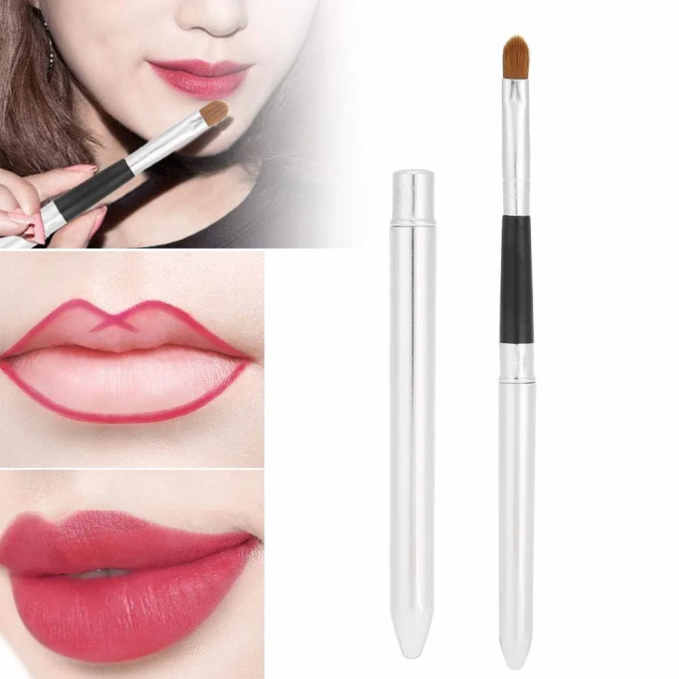 Pinceau à lèvres rétractable professionnel outil maquillage cosmétique