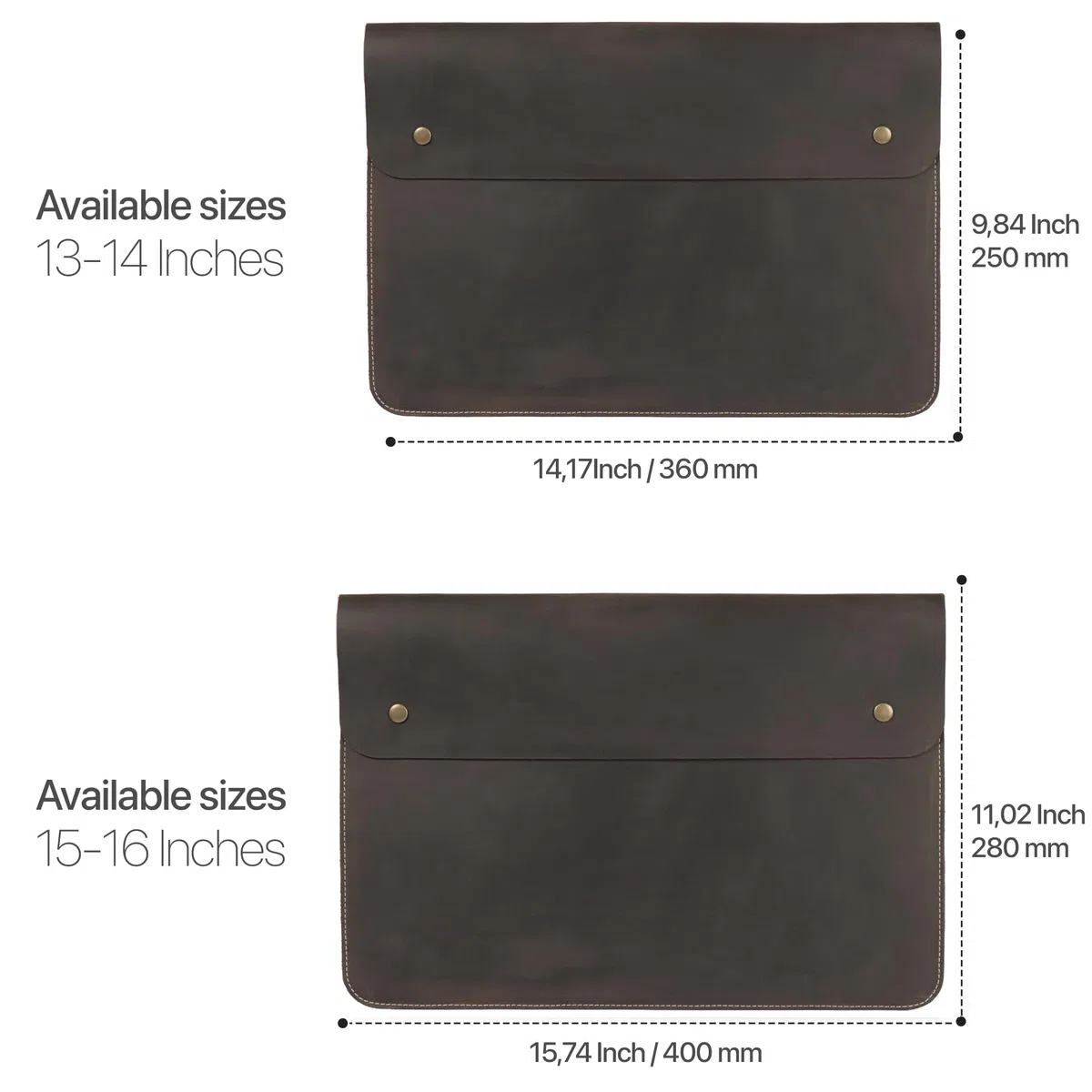 MegaGear Genuine Leather Macbook Bag