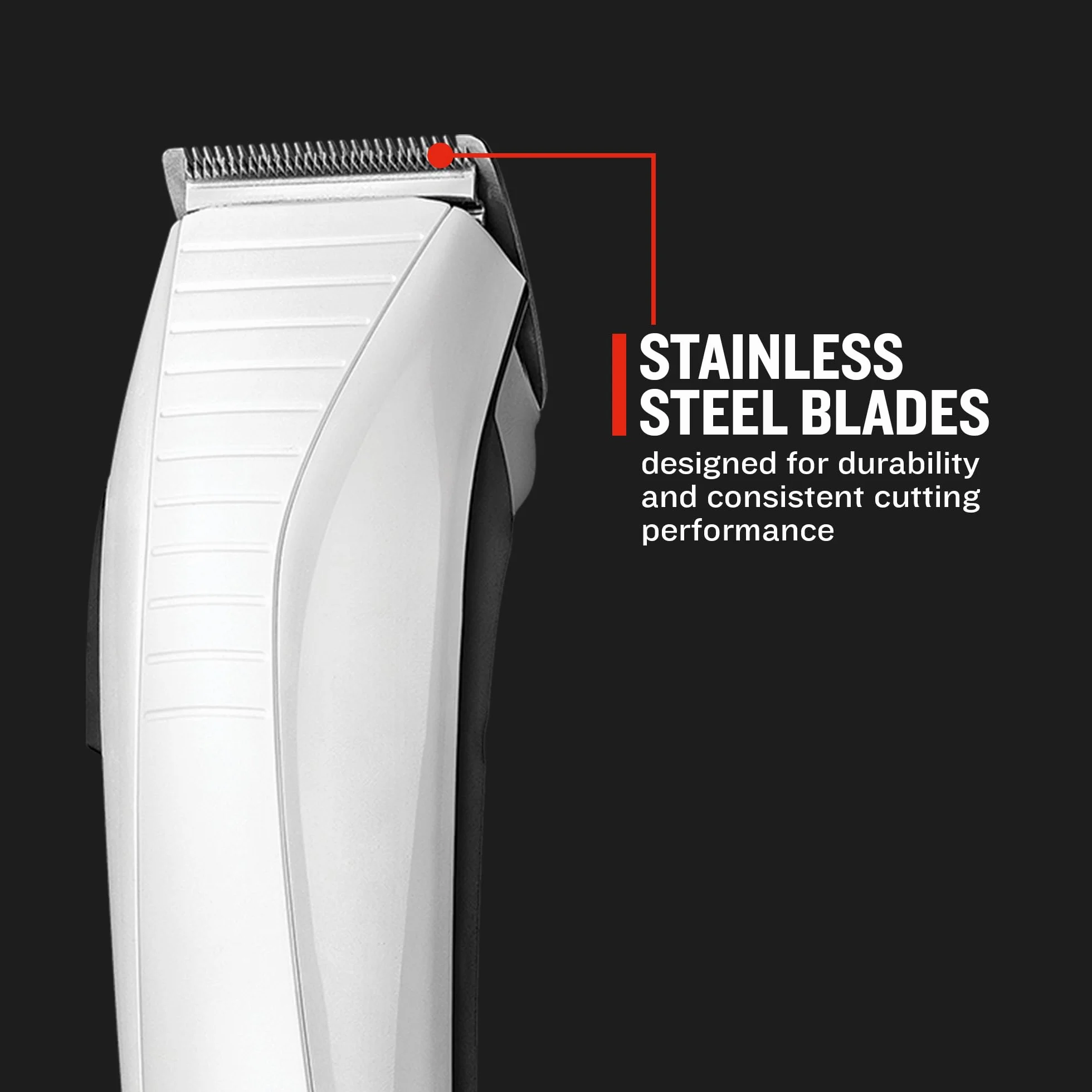 Remington Tondeuse Cheveux ColorCut HC5035 Lames acier inoxydable 11 Sabots 1,5-25mm