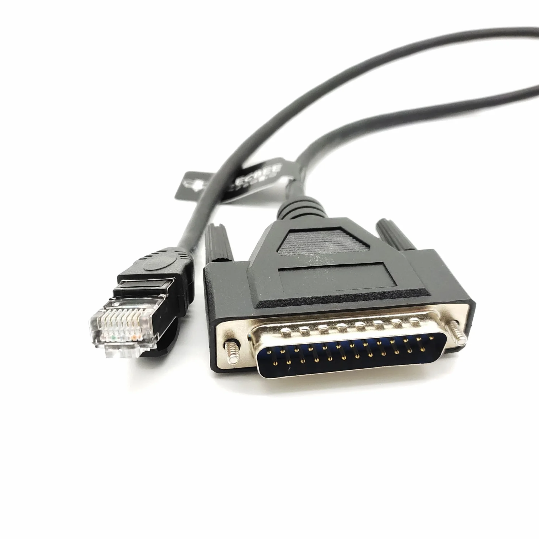 Câble console modem Ethernet mâle DB25 vers RJ45 1M