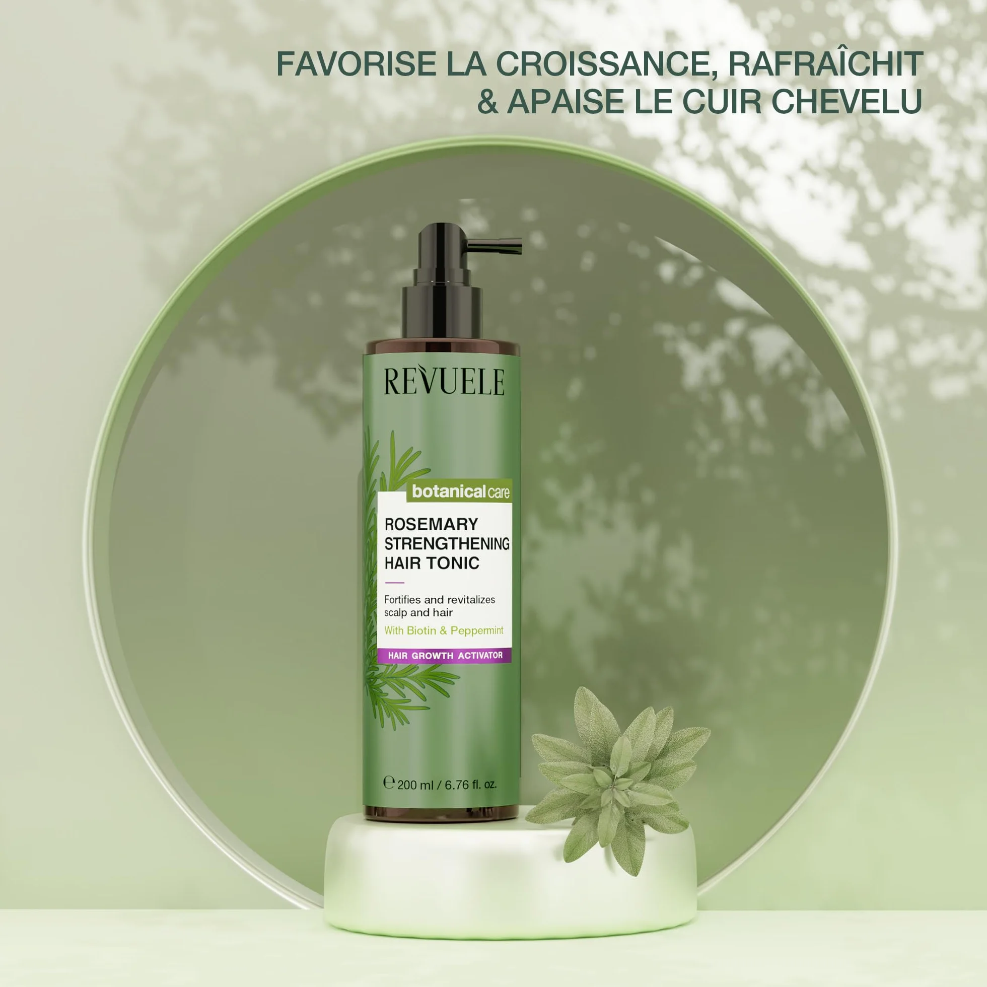 Le REVUELE Spray Rinforzante au Romarin pour Cheveux 150 ml