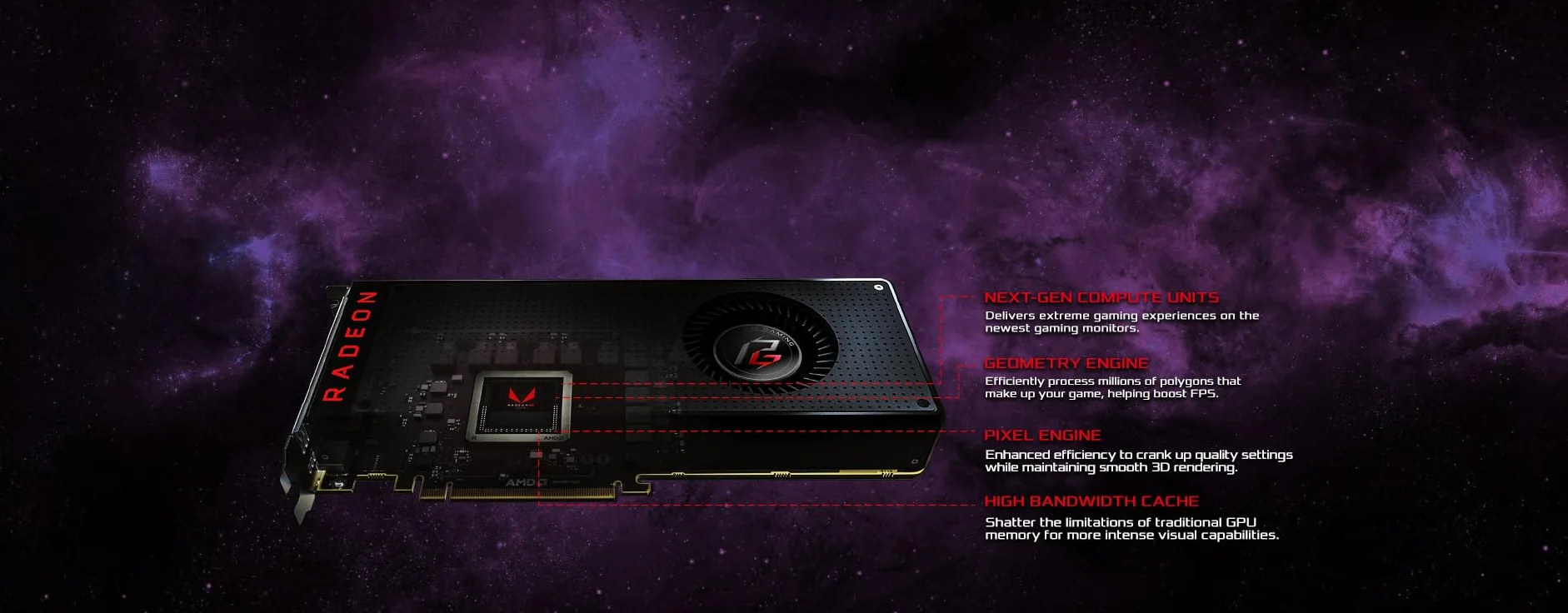 ASRock Radeon RX Vega 56 8G Phantom Gaming X PCI-Express 8GB Graphics Card