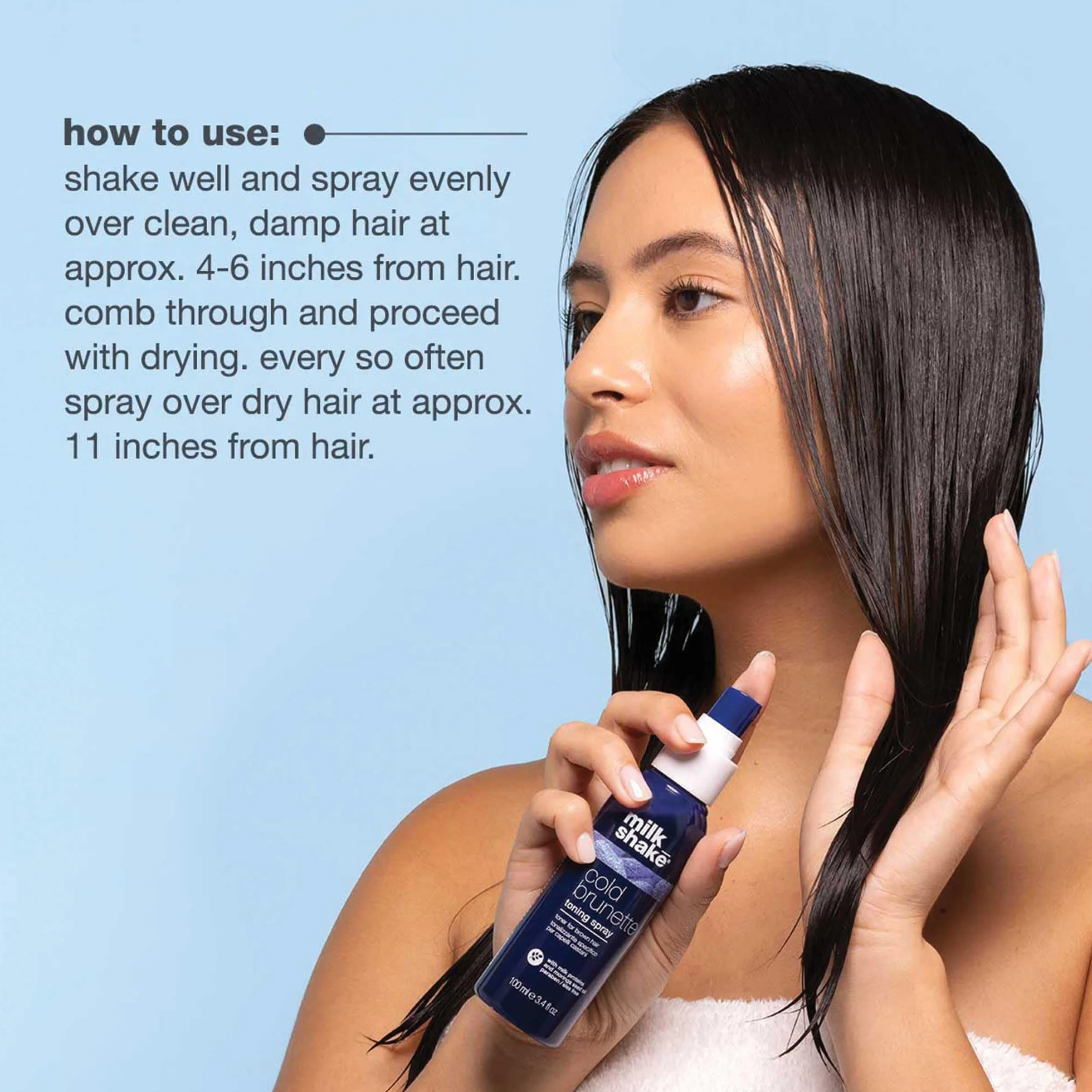 MILK SHAKE Cold Brunette Toning Spray 100 ml