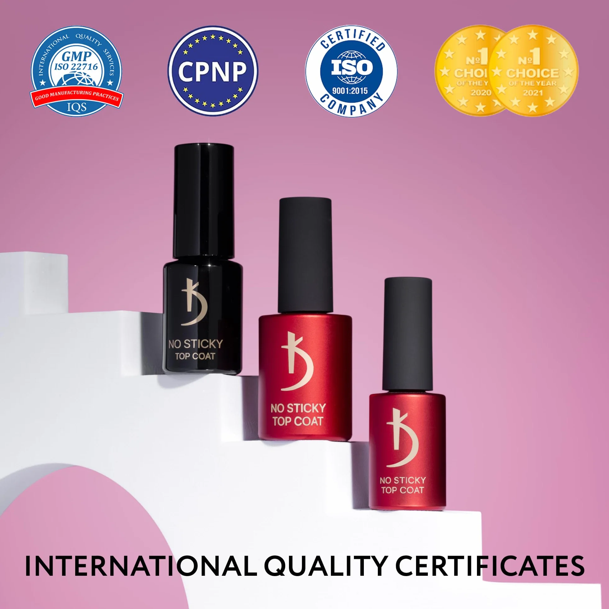 Professional Gel UV Top Coat Vernis à ongles Longue durée Finition brillante 15 ml