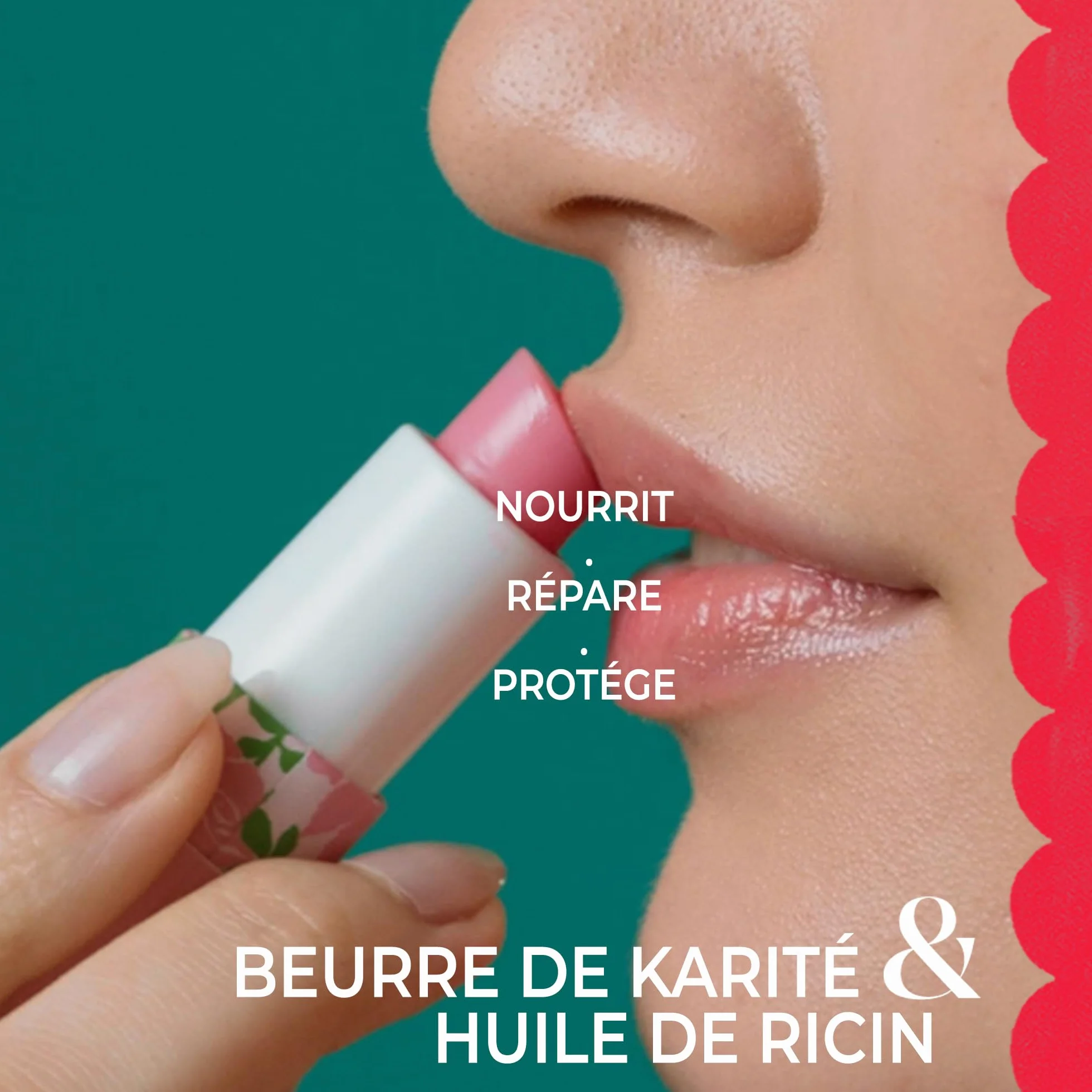 Roger&Gallet Baume Lèvres Sublimateur Gingembre Rouge Soin Nourrissant Brillant Naturel 98% Naturel Vegan 3,5g