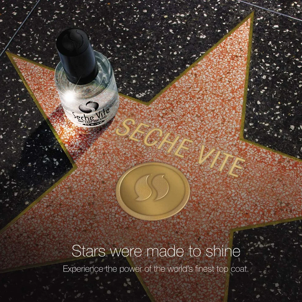 Seche Vite Dry Fast Top Coat 0.5oz 2 Pack